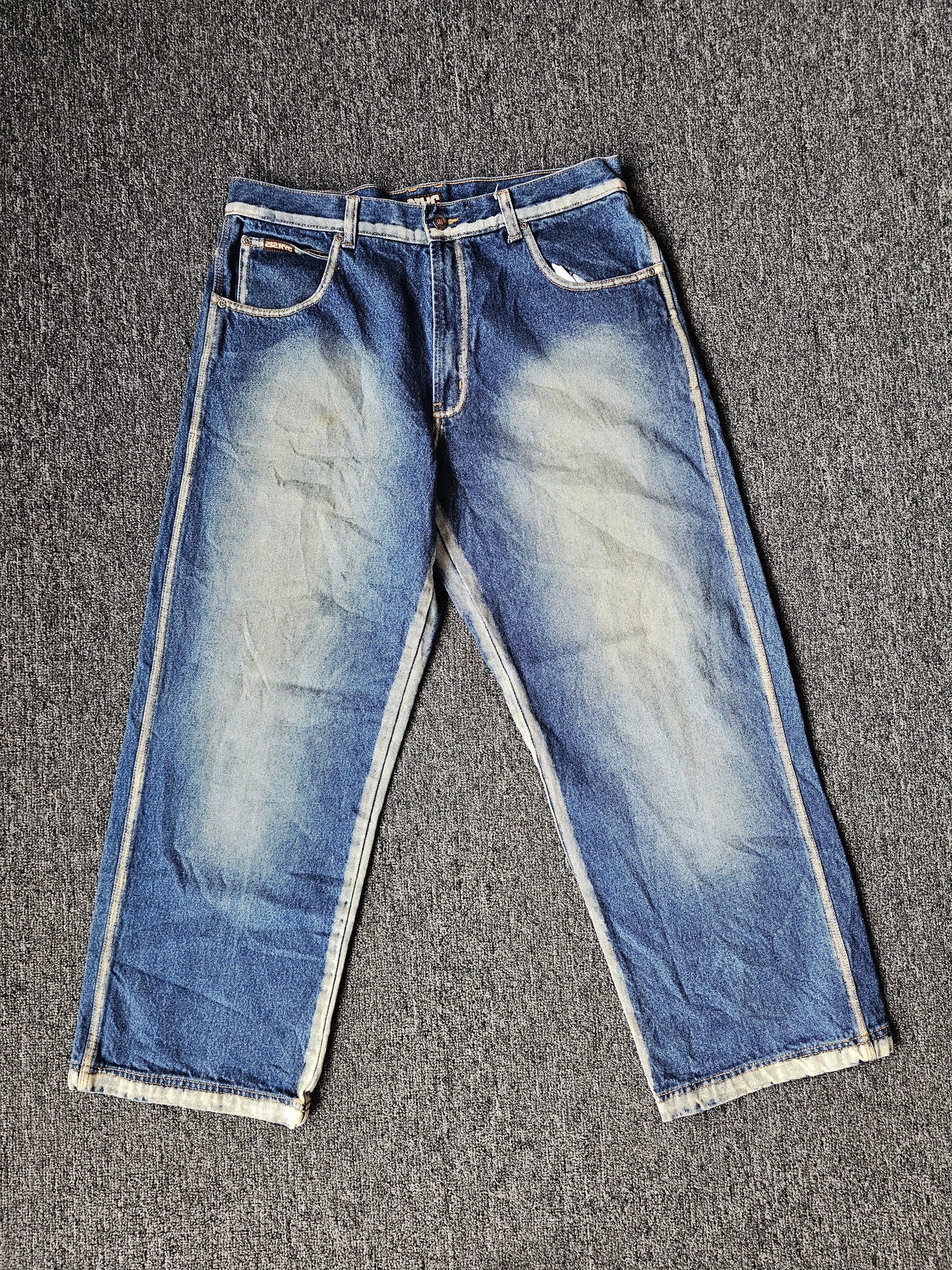 NYC Y2K Denim Blue Jeans (36/30)