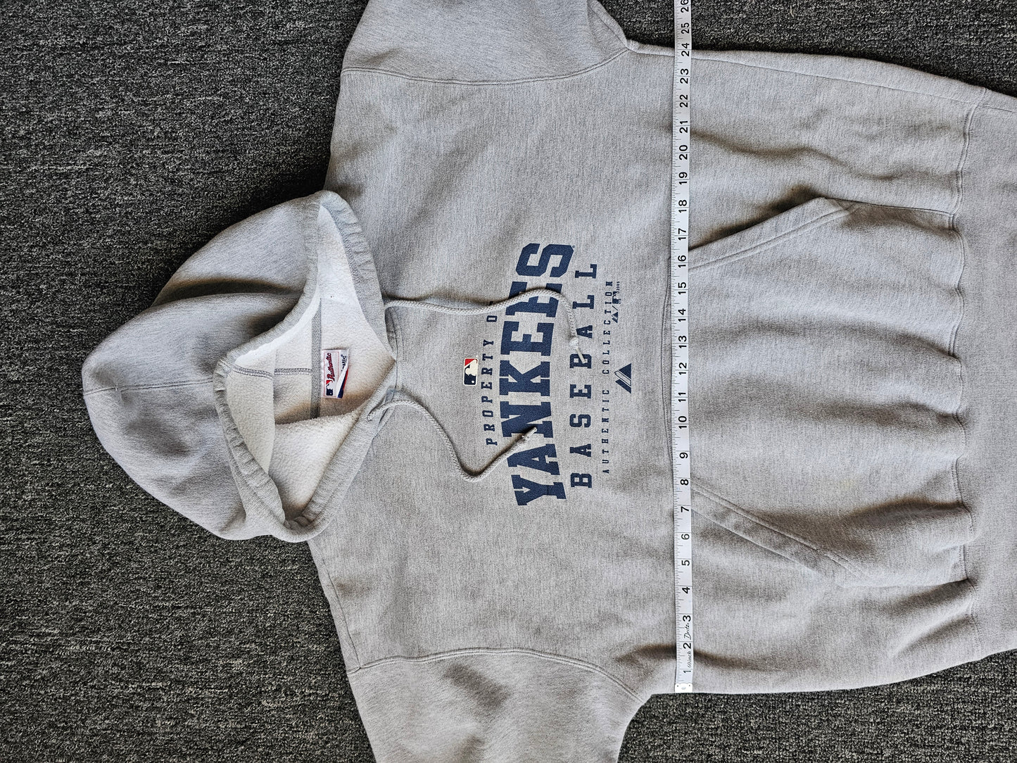 New York Yankees MLB Majestic Hoody (L)
