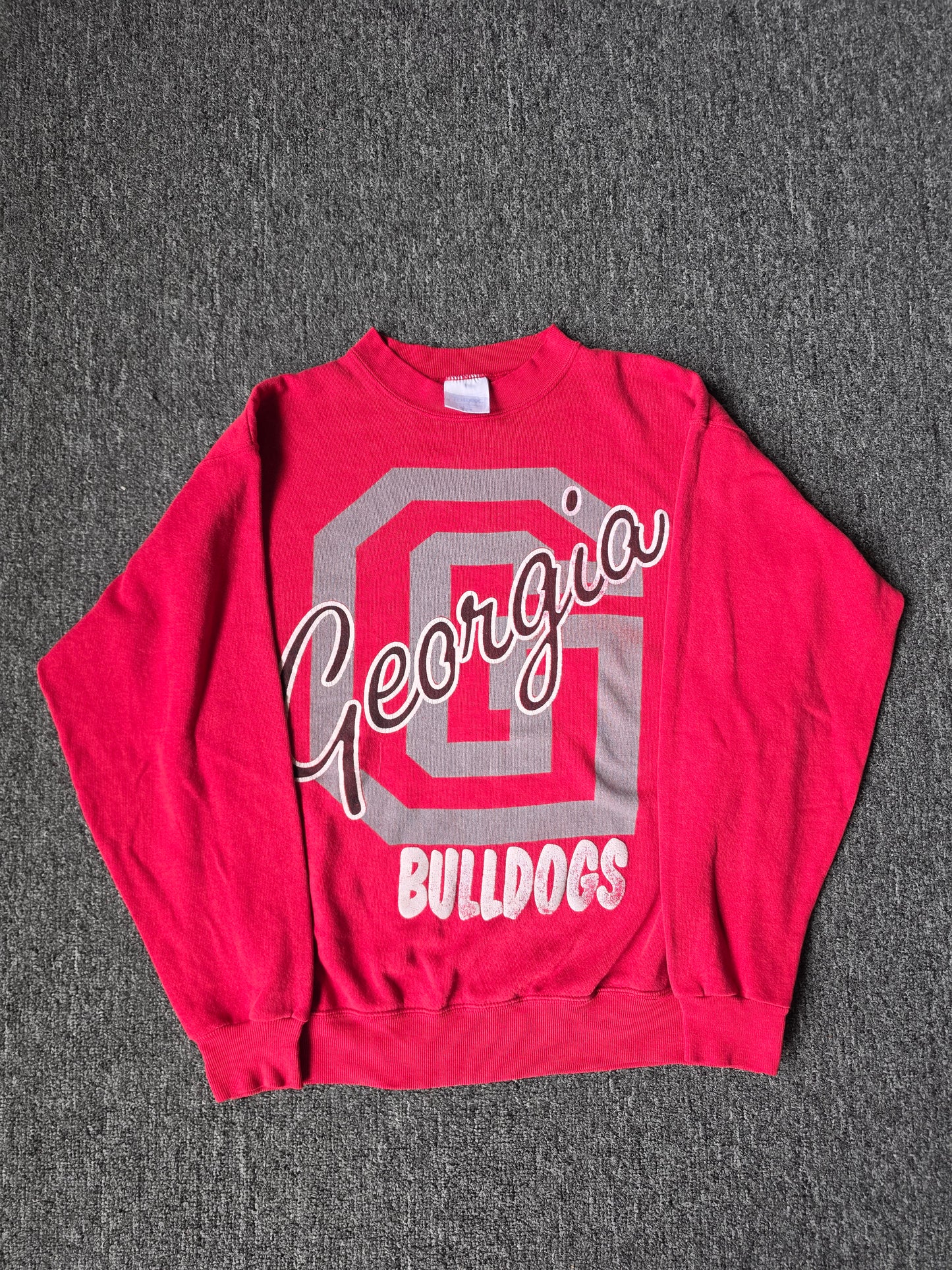 Georgia Bulldogs NCAA 90s Crew (M)