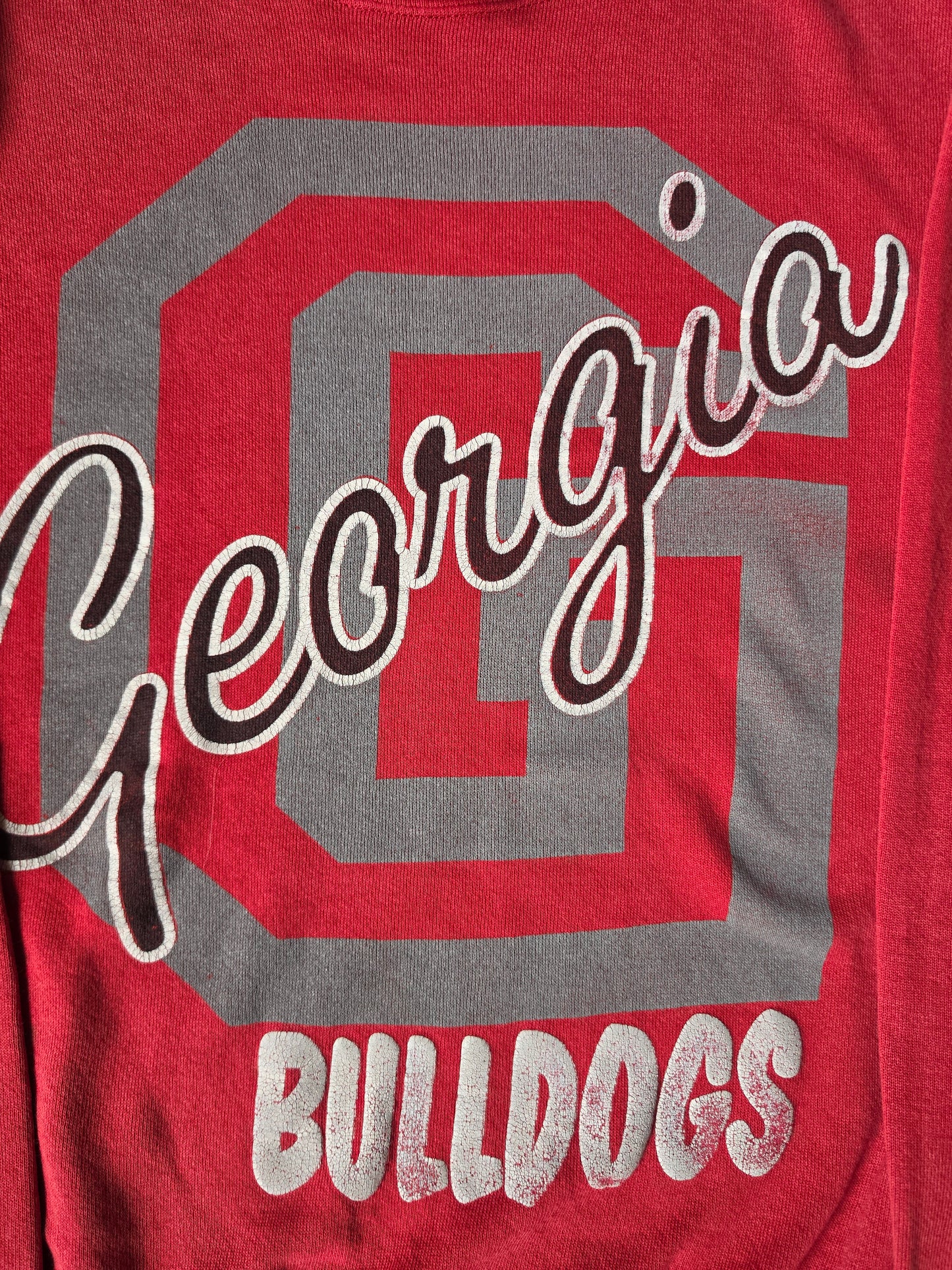 Georgia Bulldogs NCAA 90s Crew (M)