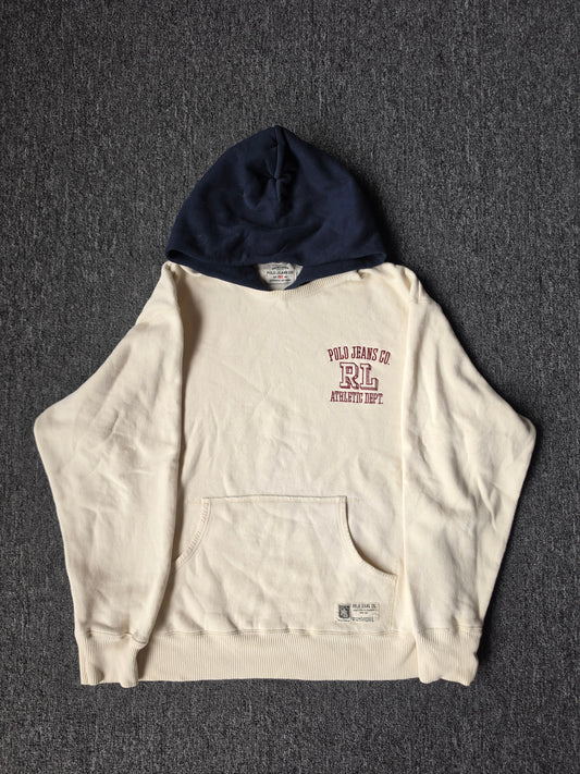 Polo Ralph Lauren 90s Embroidered Hoody (L)