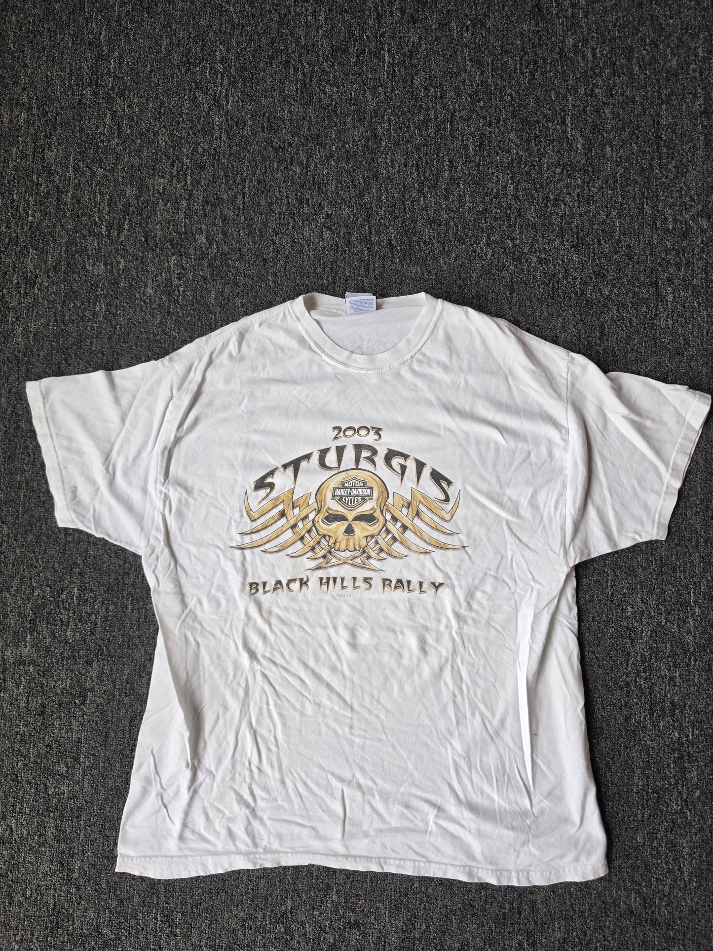 Sturgis 2003 Harley Davidson South Dakota Tee (XL)