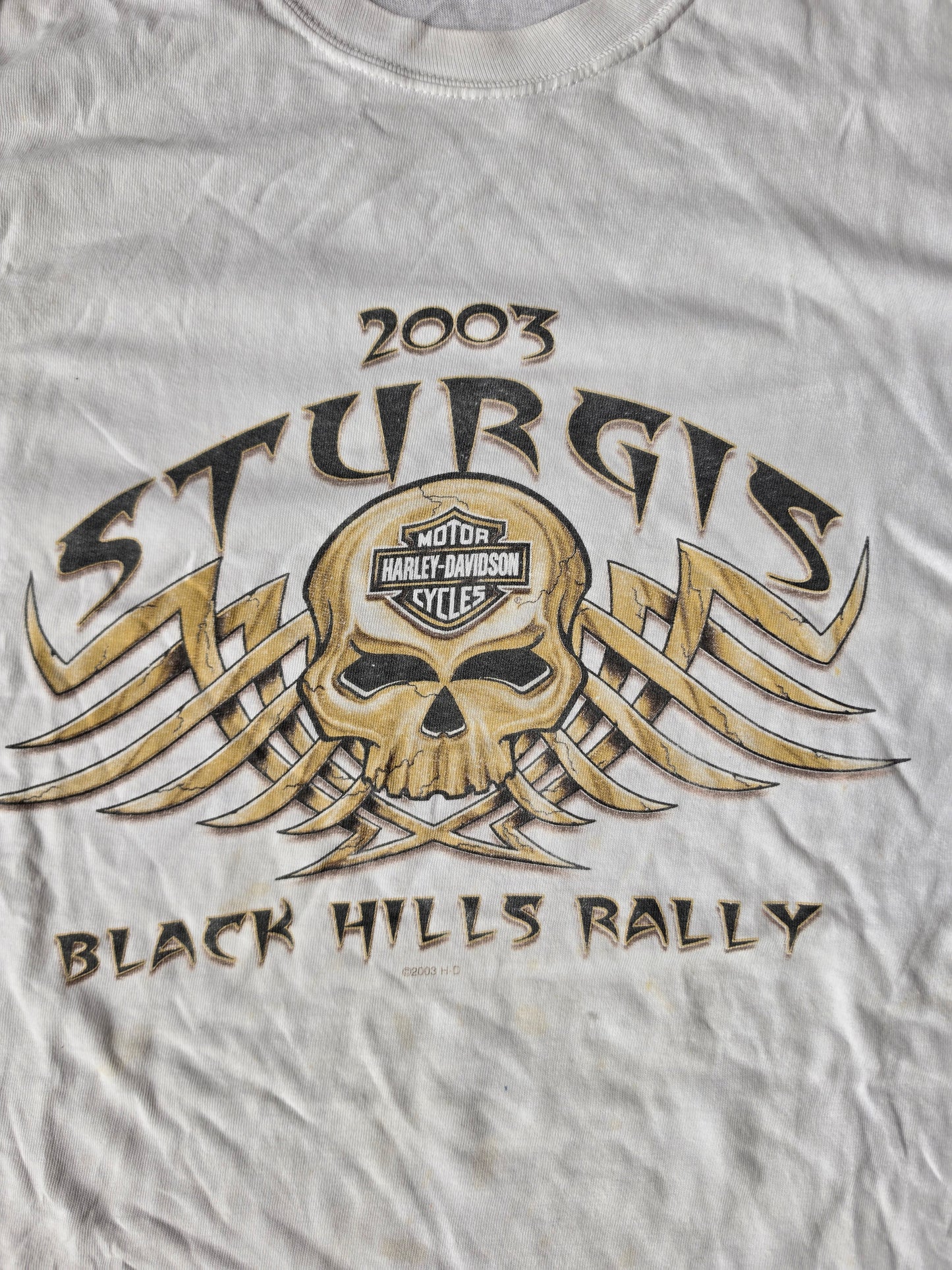 Sturgis 2003 Harley Davidson South Dakota Tee (XL)