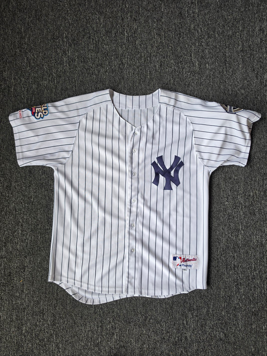 Derek Jeter NY Yankees 2009 World Series Champions Home Jersey (48)