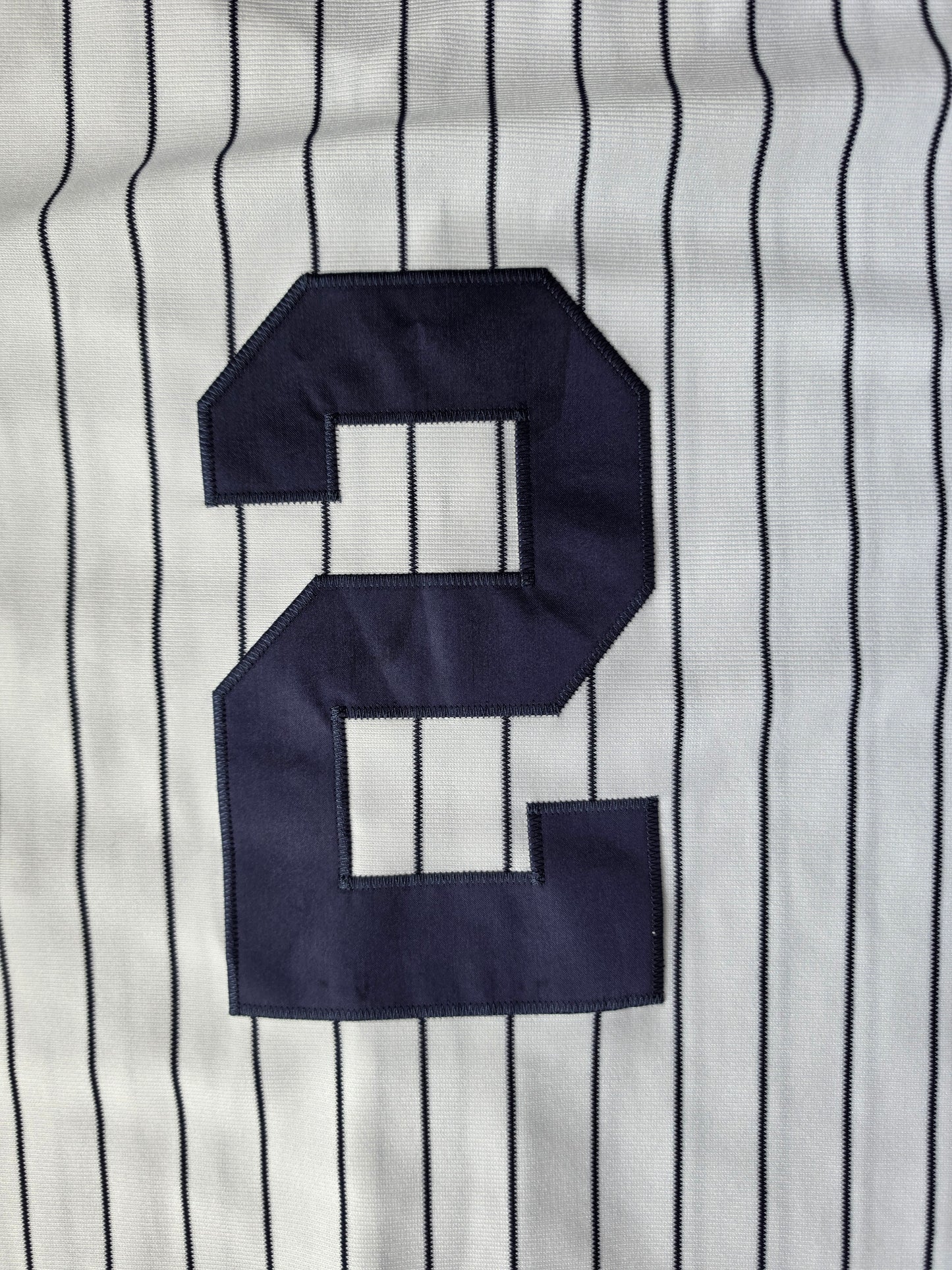 Derek Jeter NY Yankees 2009 World Series Champions Home Jersey (48)