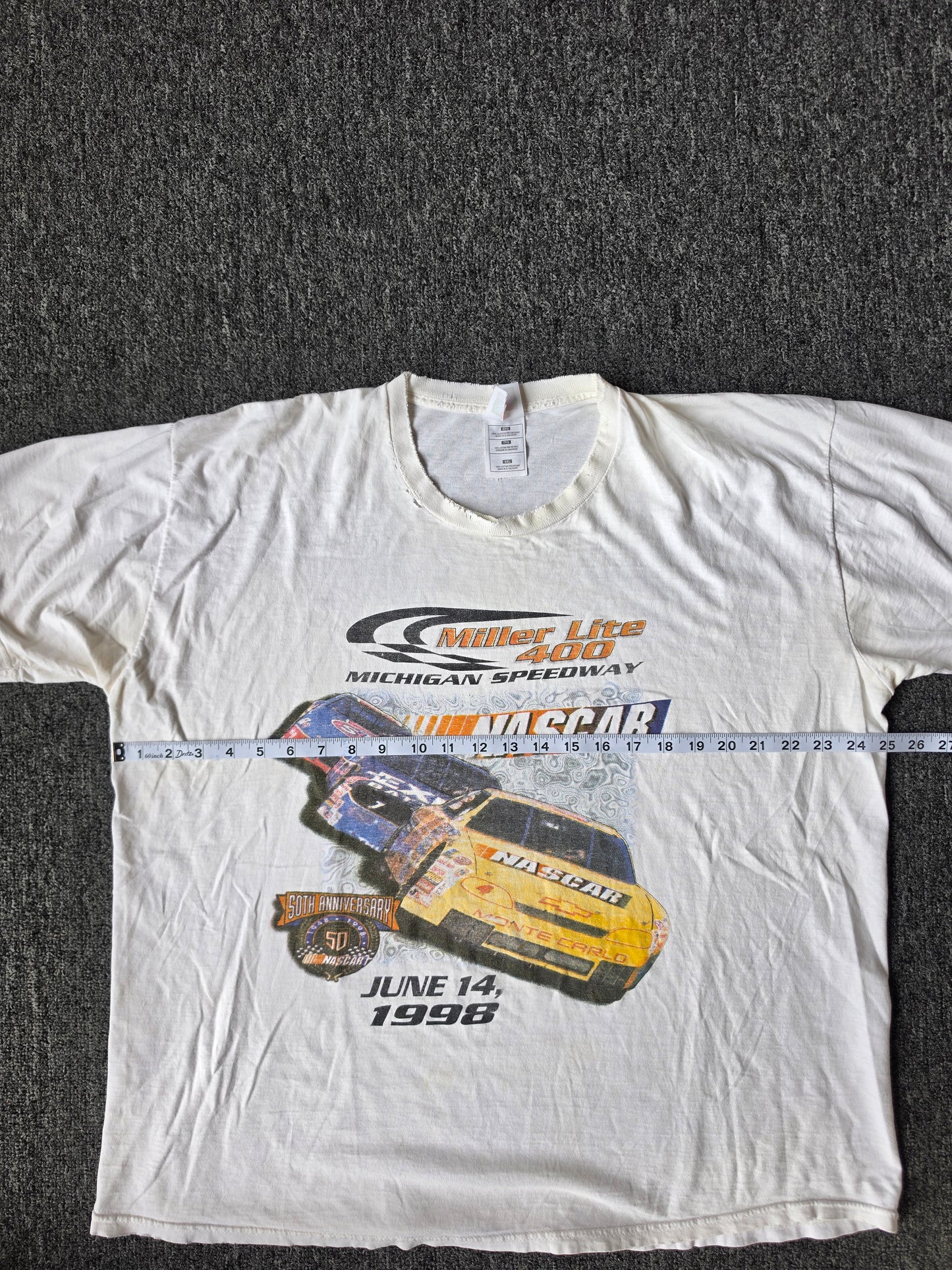 Michigan 1998 Nascar Distressed Tee (2XL)