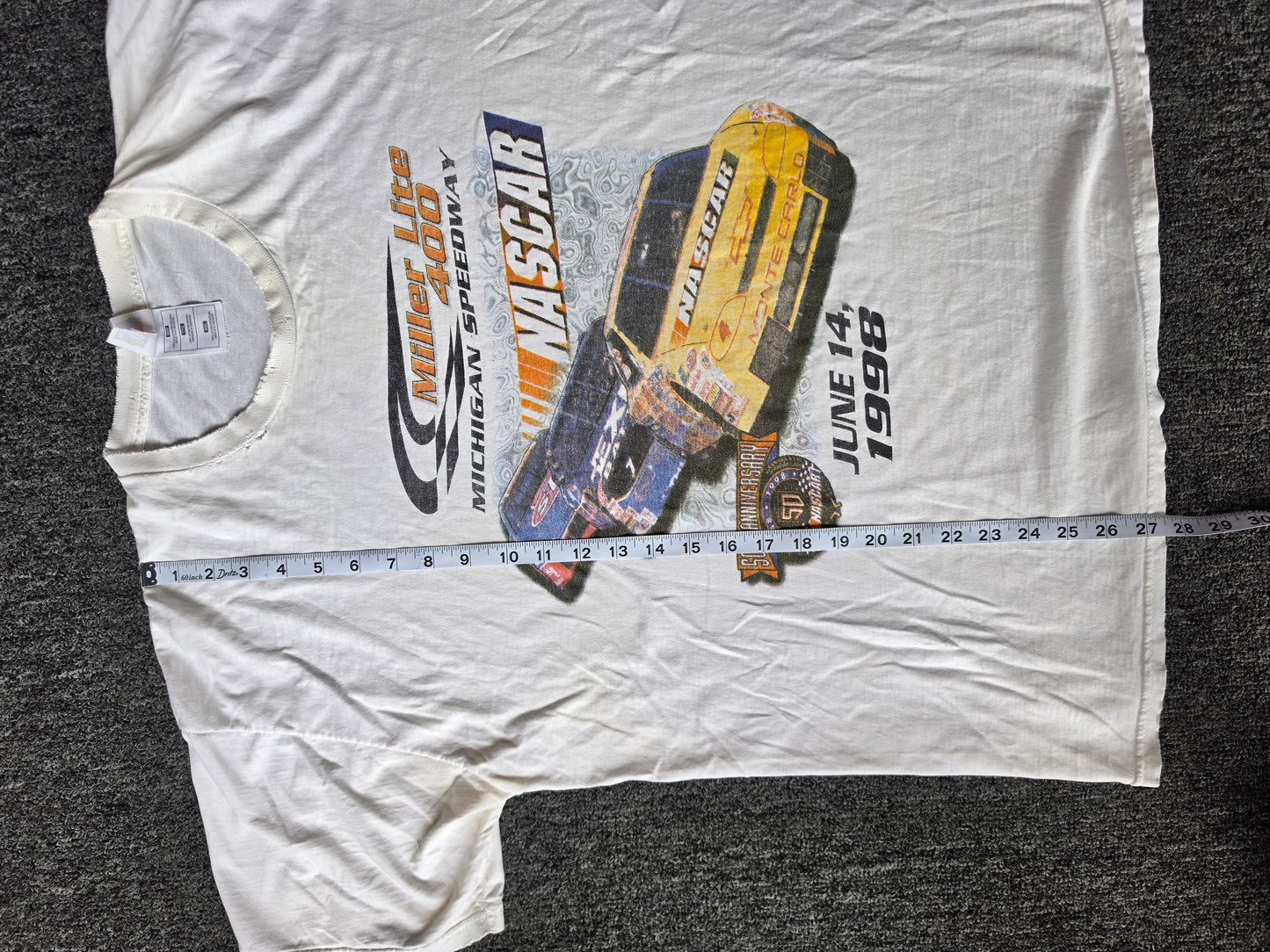Michigan 1998 Nascar Distressed Tee (2XL)