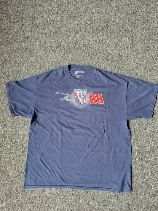 Dale Earnhardt Jr.  Honoring the Soldiers Nascar Tee (XL)
