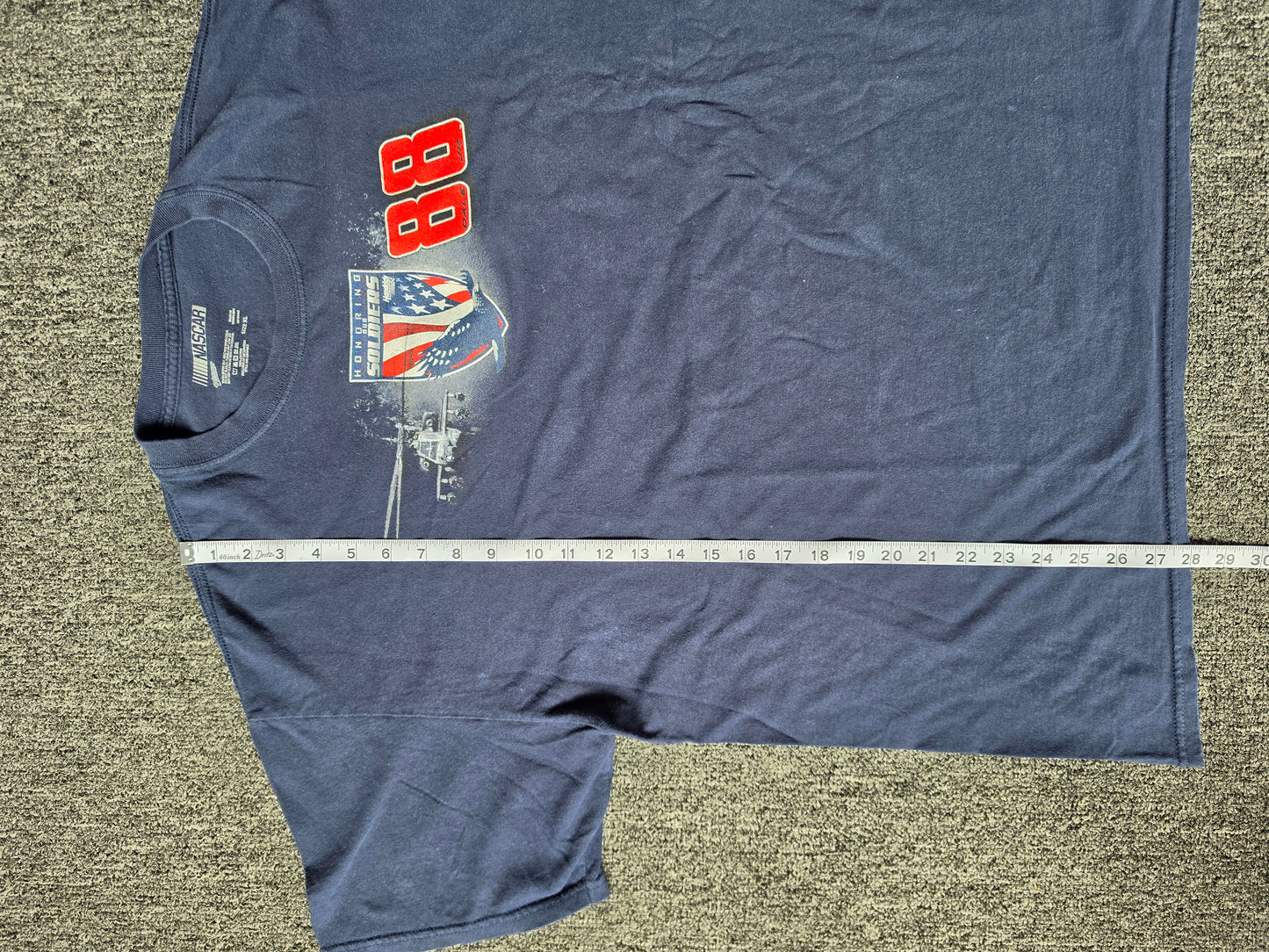 Dale Earnhardt Jr.  Honoring the Soldiers Nascar Tee (XL)