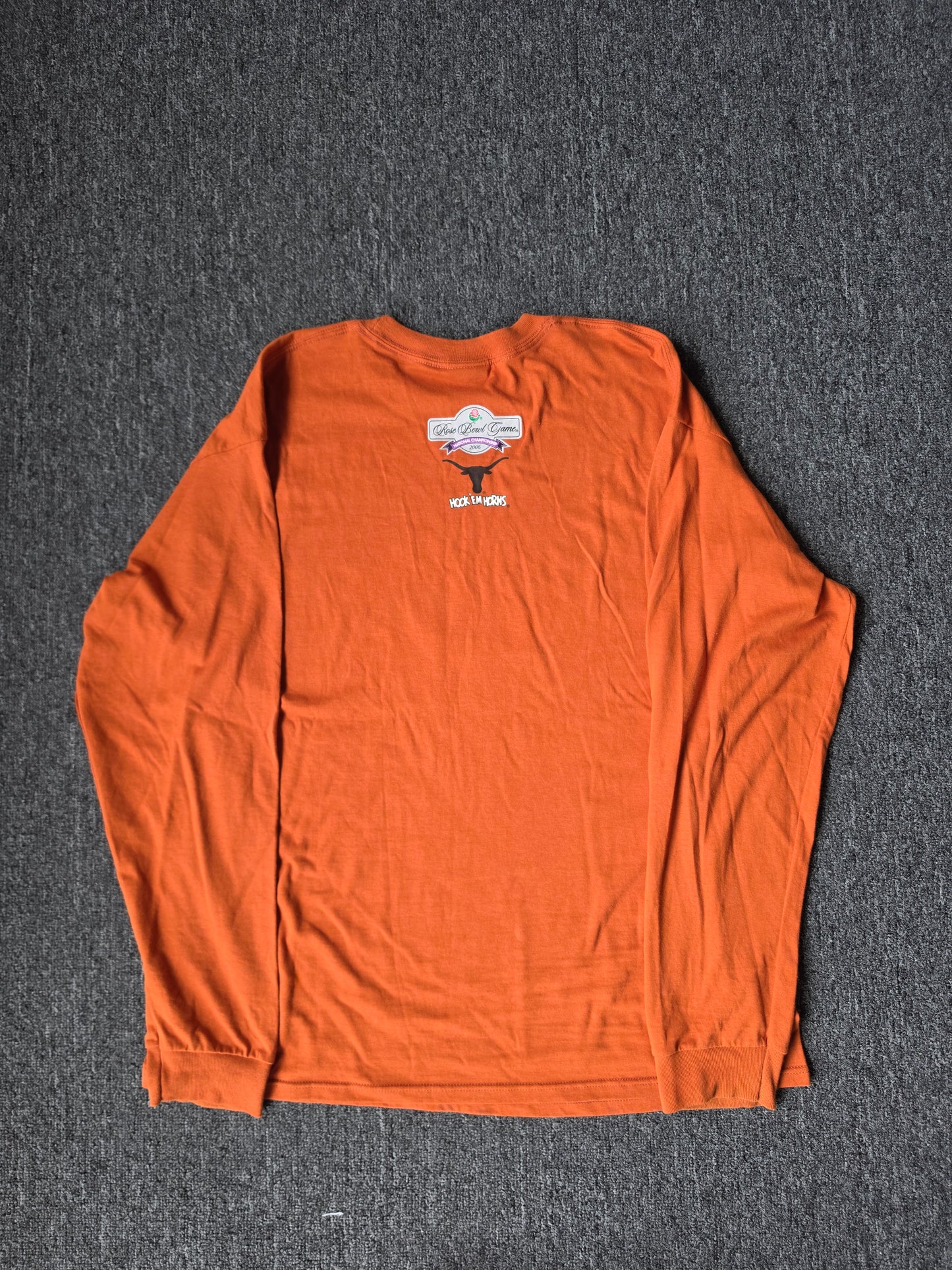 Texas Longhorns 2006 Rose Bowl Long Sleeve (XL)