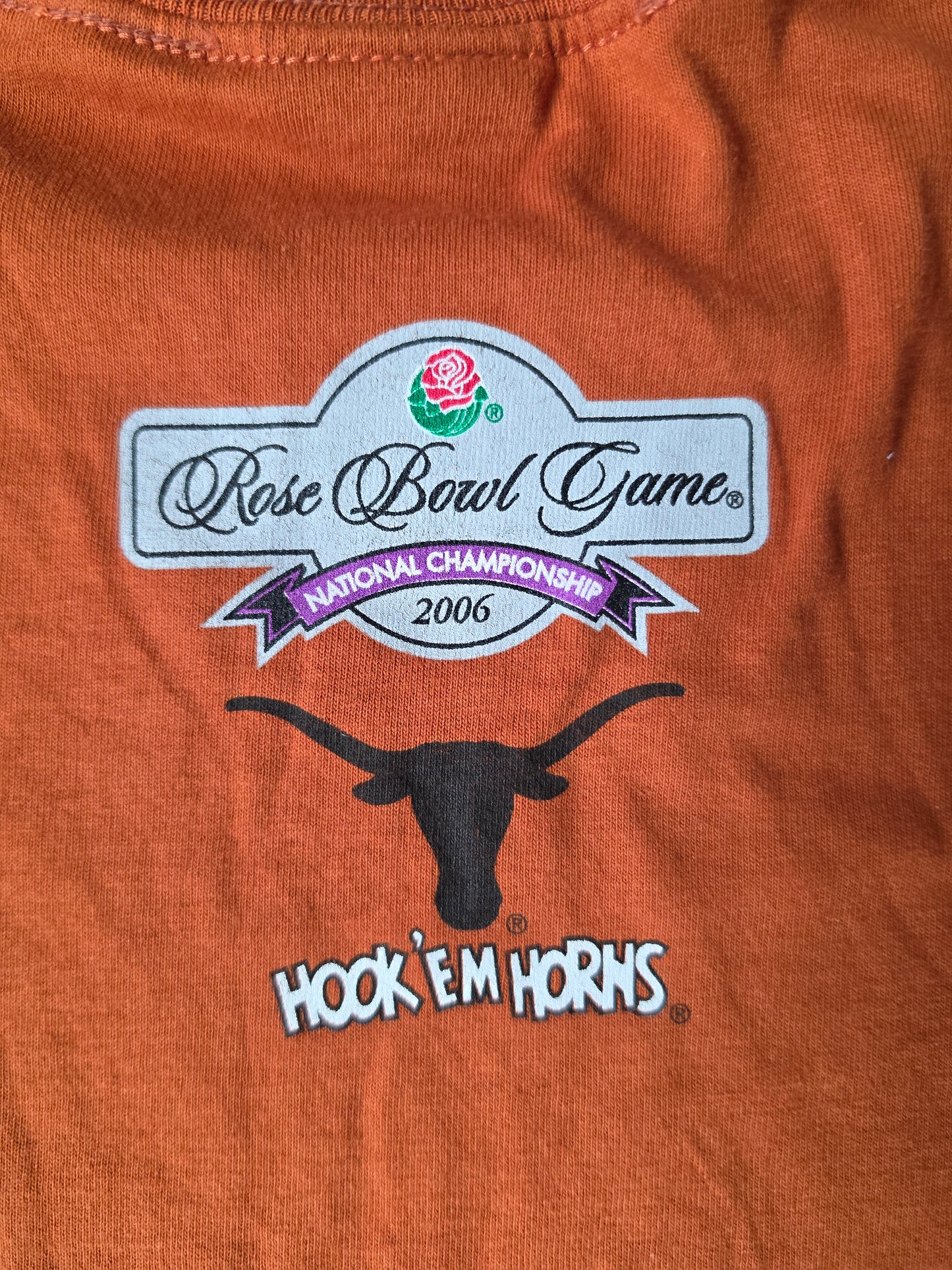 Texas Longhorns 2006 Rose Bowl Long Sleeve (XL)