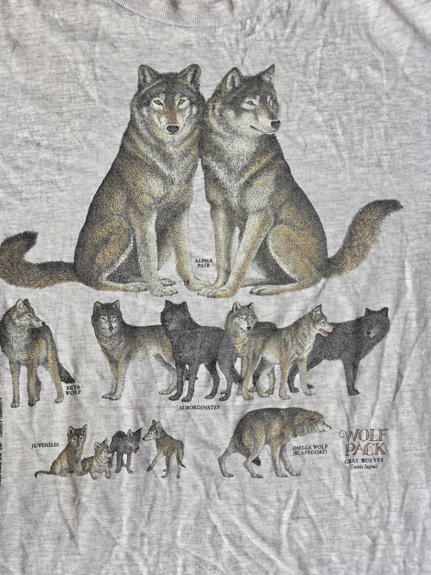 Wolf Pack 1996 Nature Tee (L)