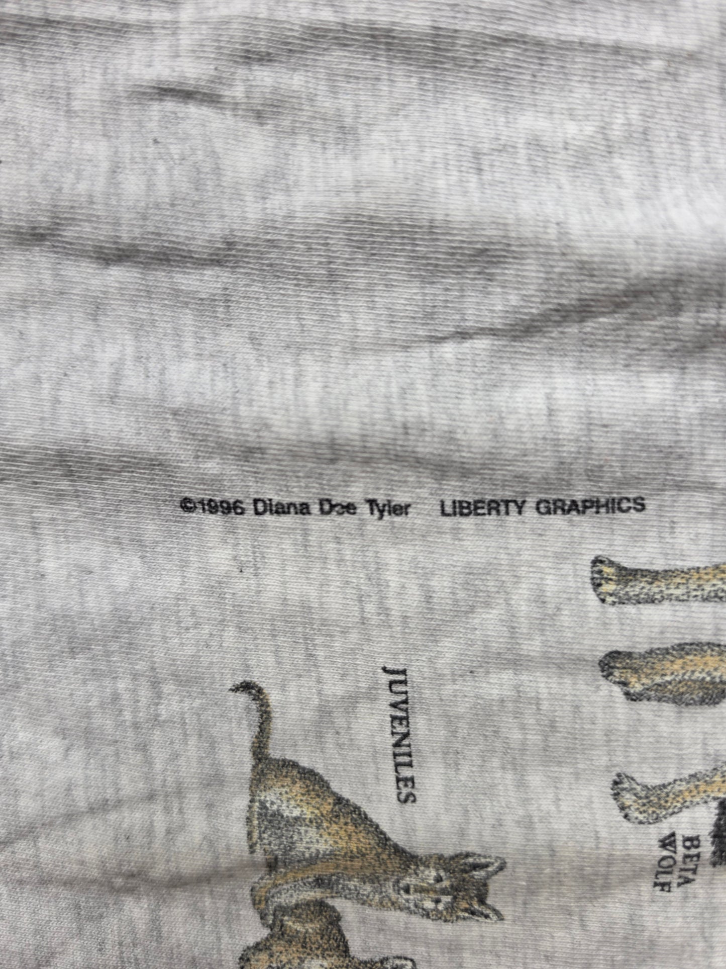 Wolf Pack 1996 Nature Tee (L)
