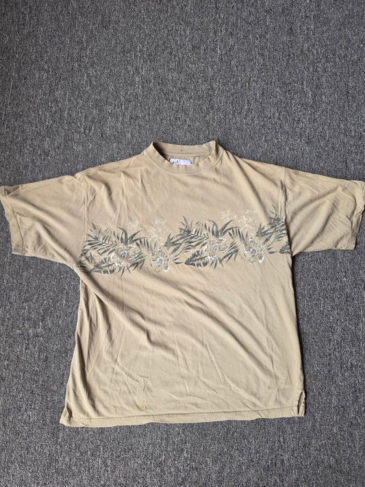 Surf Style Flower Tee (XL)