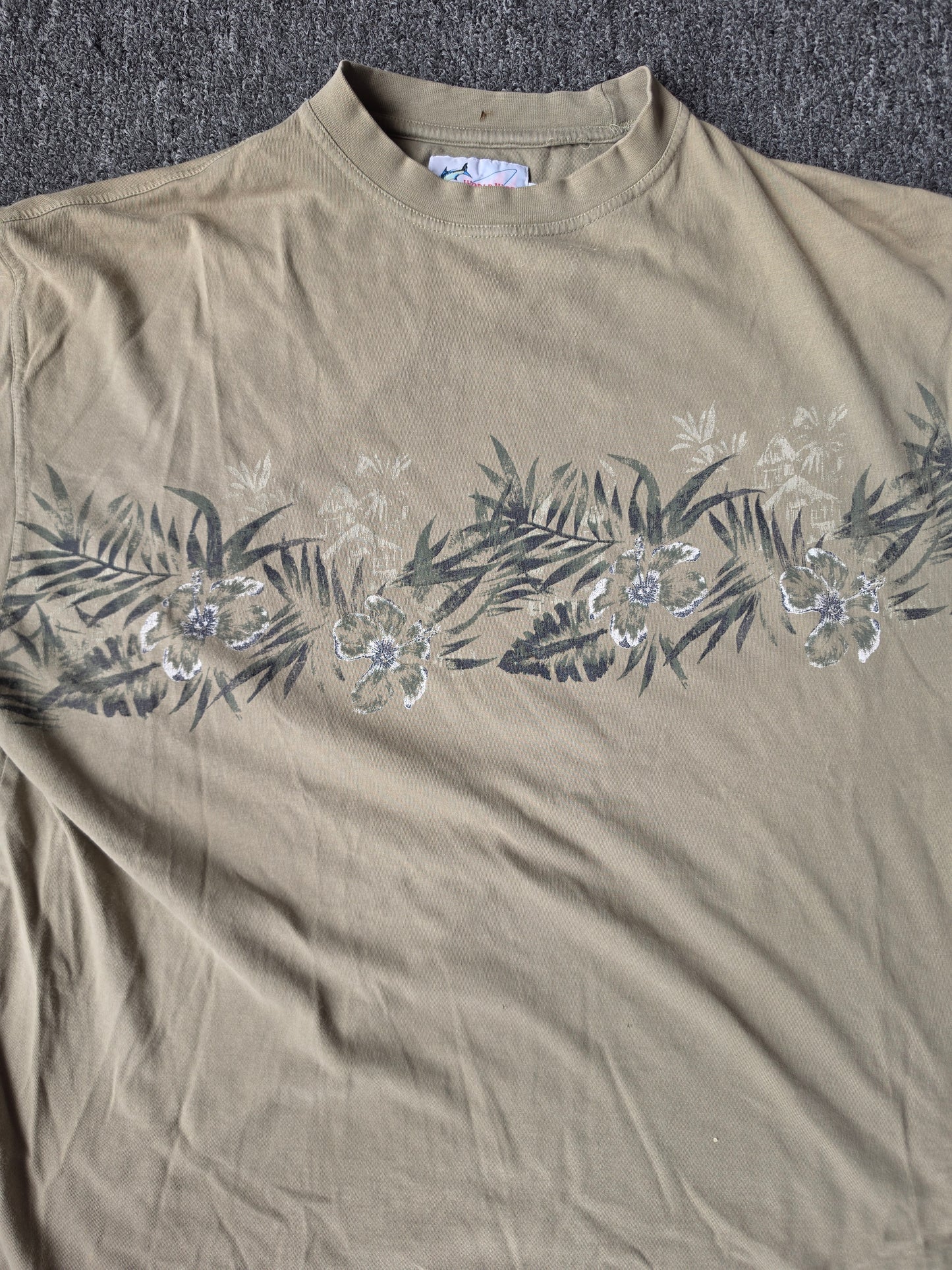 Surf Style Flower Tee (XL)