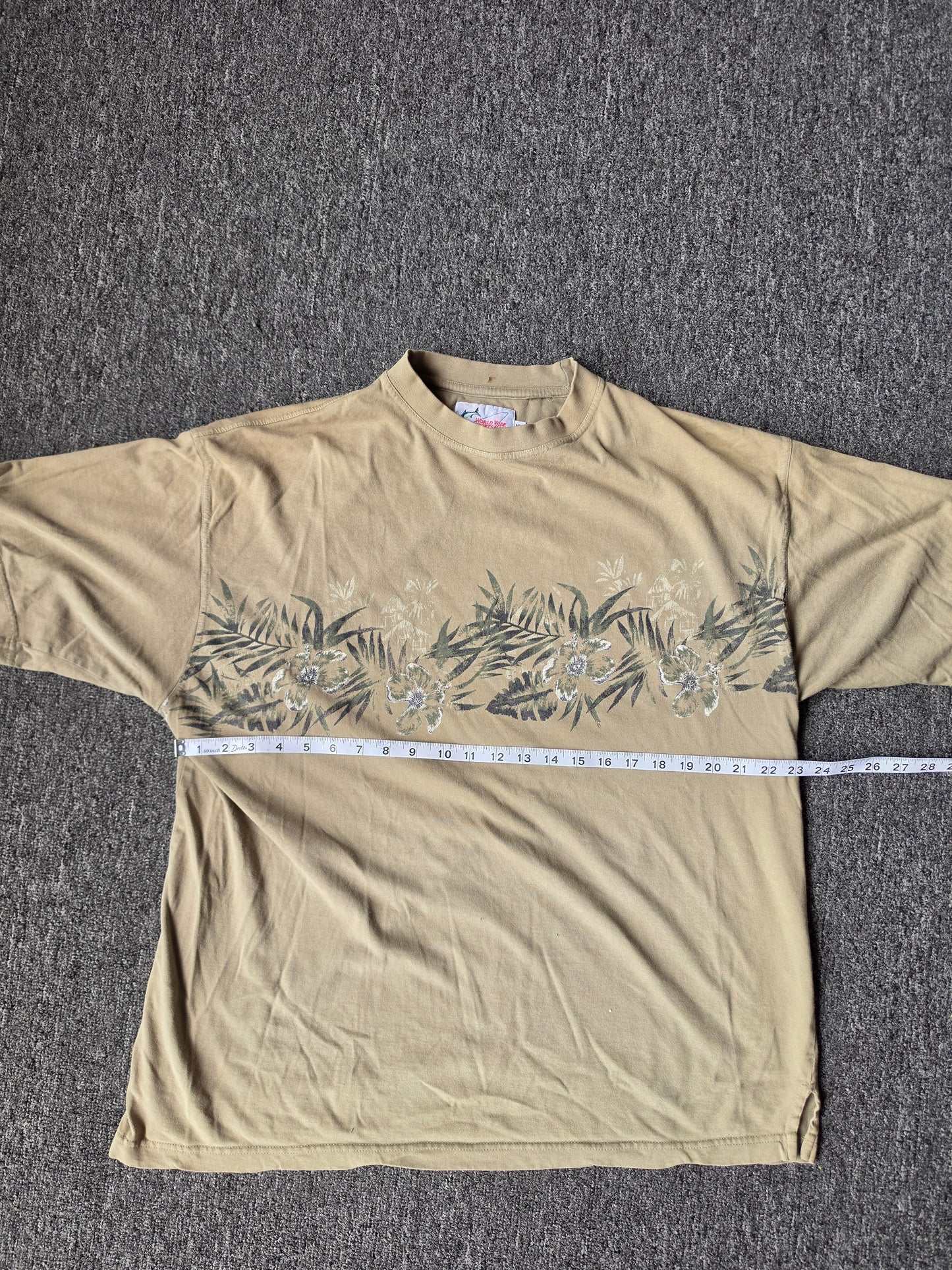 Surf Style Flower Tee (XL)