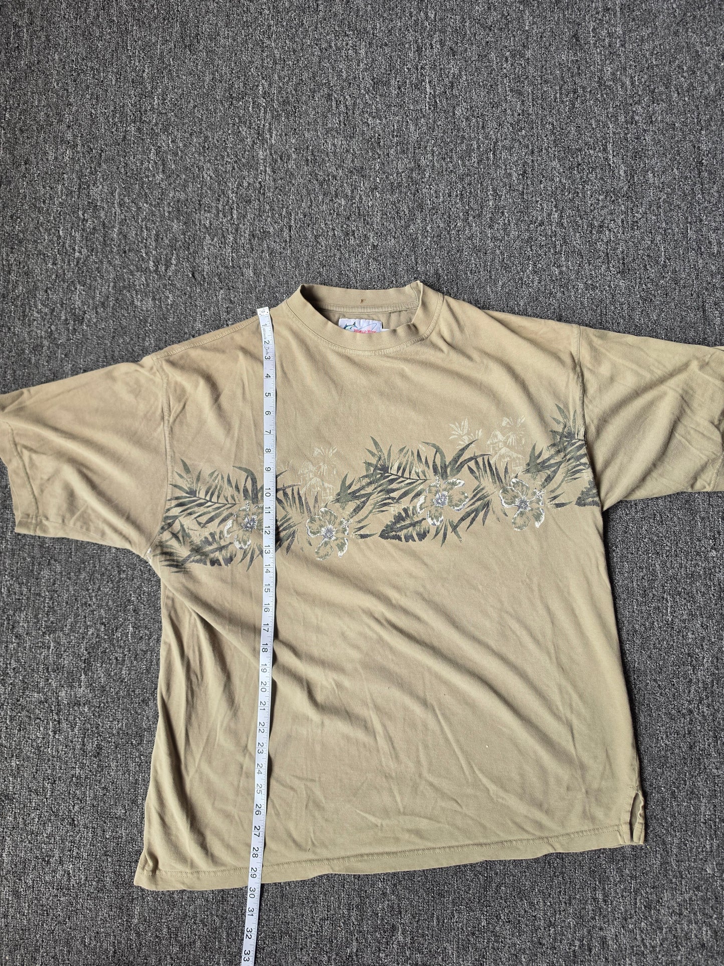 Surf Style Flower Tee (XL)