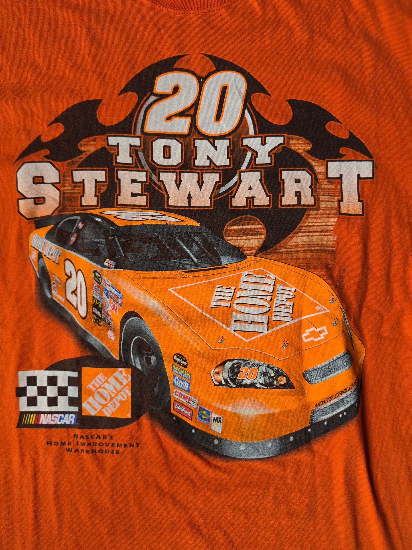 Tony Stewart Nascar Orange Tee (L)