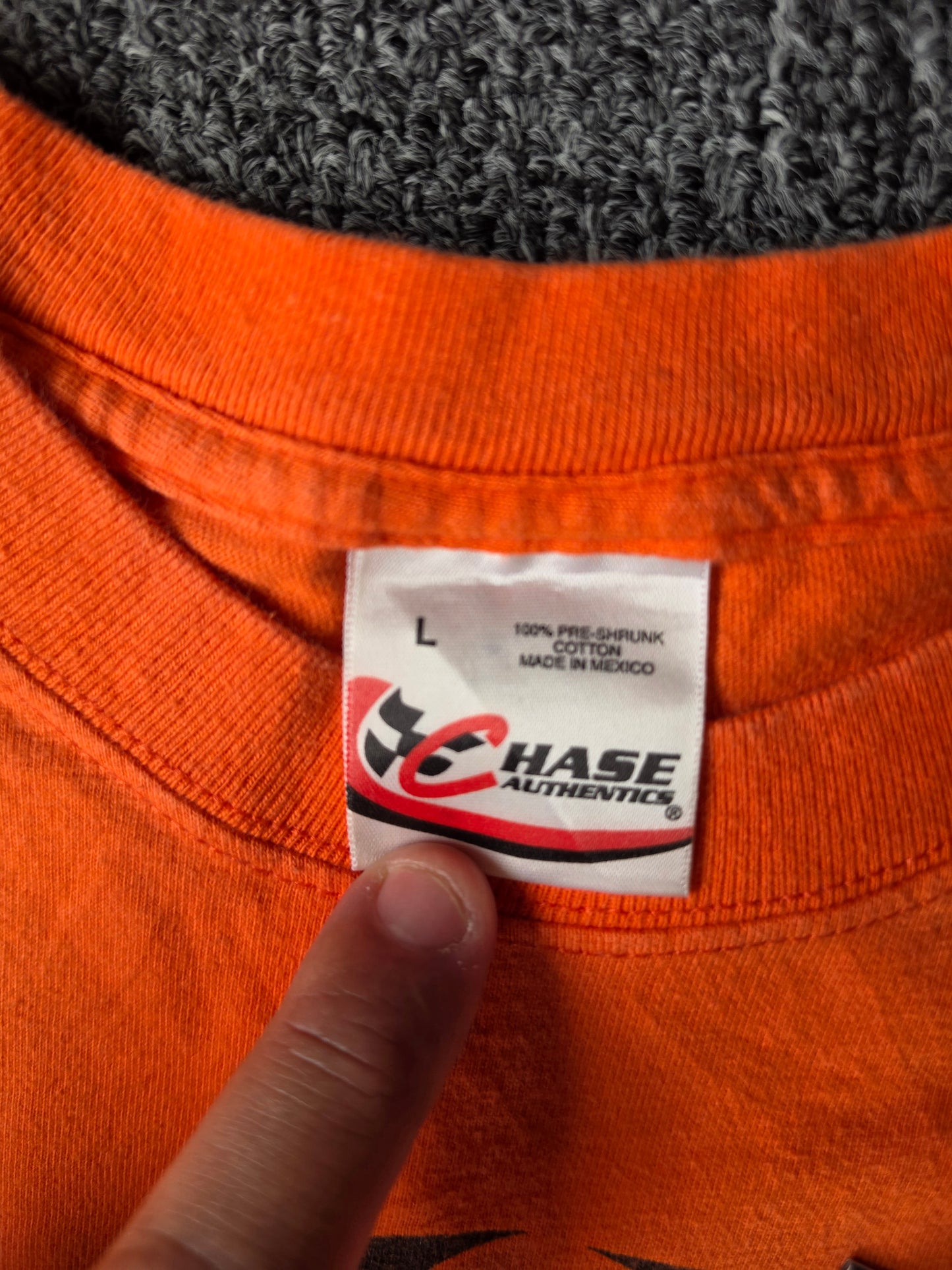 Tony Stewart Nascar Orange Tee (L)