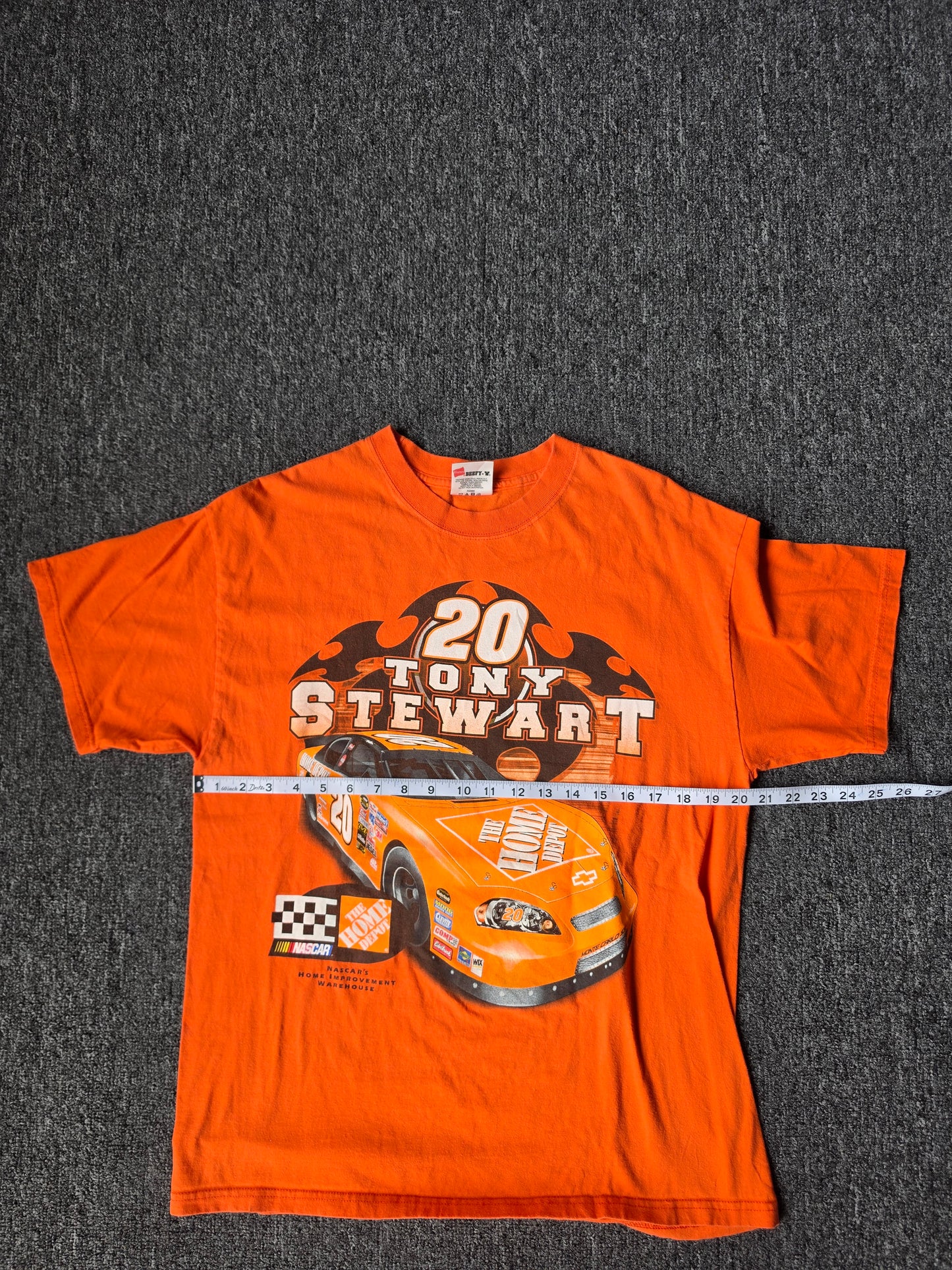 Tony Stewart Nascar Orange Tee (L)