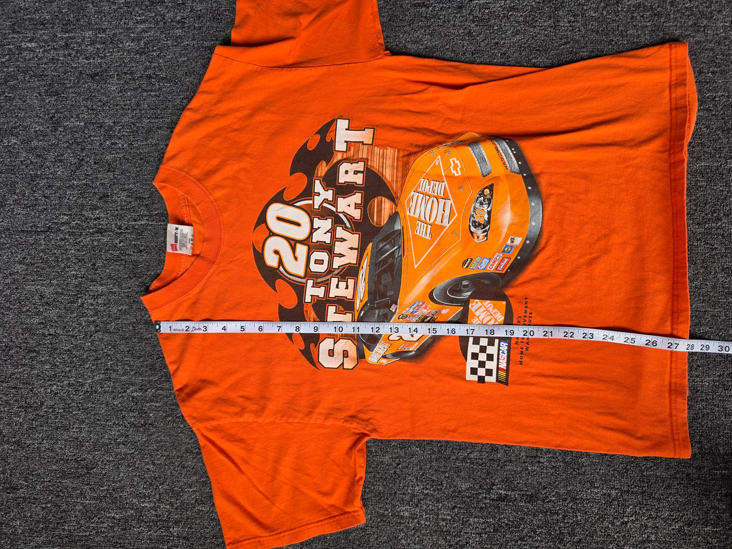 Tony Stewart Nascar Orange Tee (L)