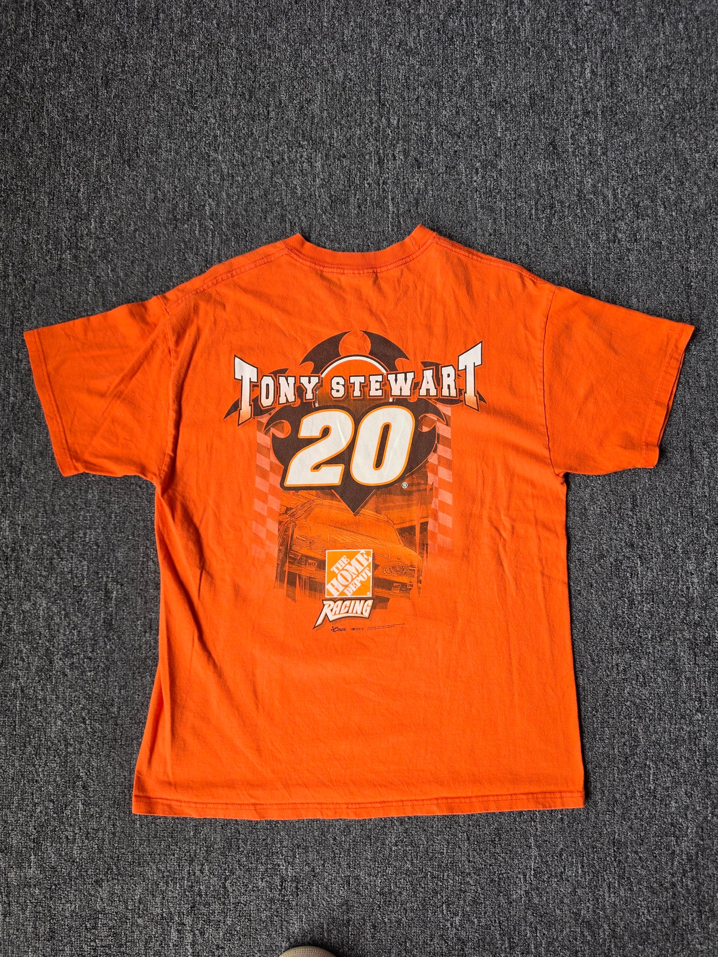 Tony Stewart Nascar Orange Tee (L)
