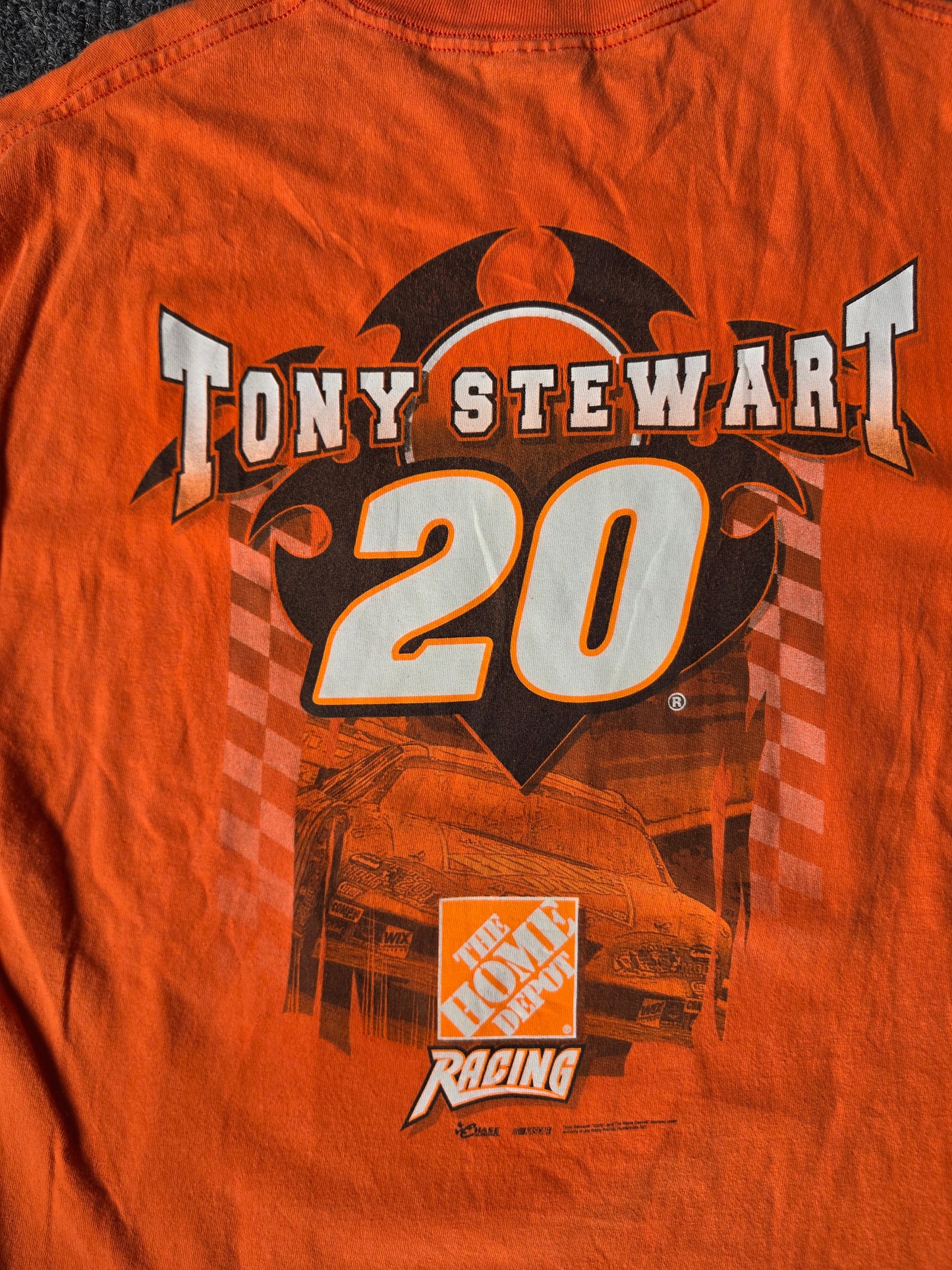 Tony Stewart Nascar Orange Tee (L)