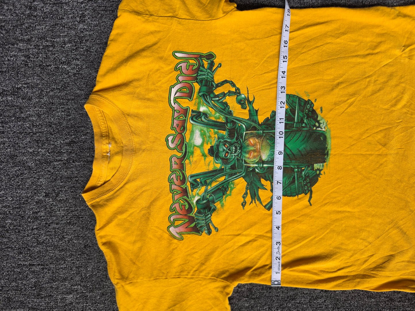Never Say Die Motorcycle Tee (M)