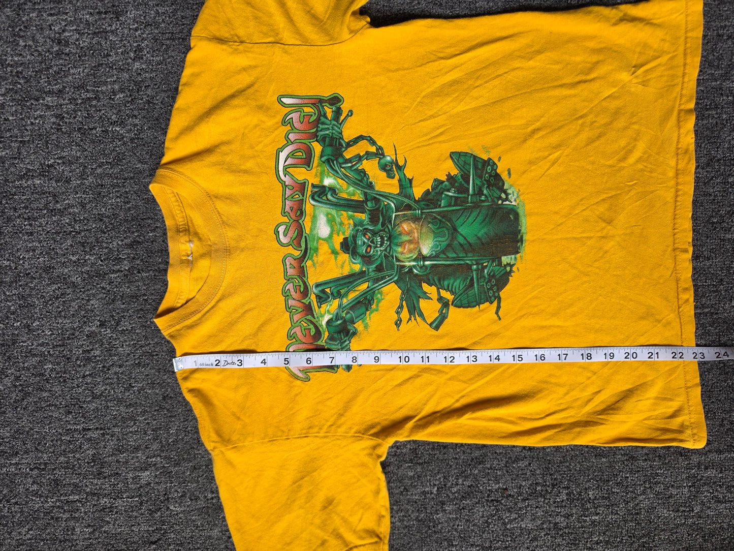 Never Say Die Motorcycle Tee (M)