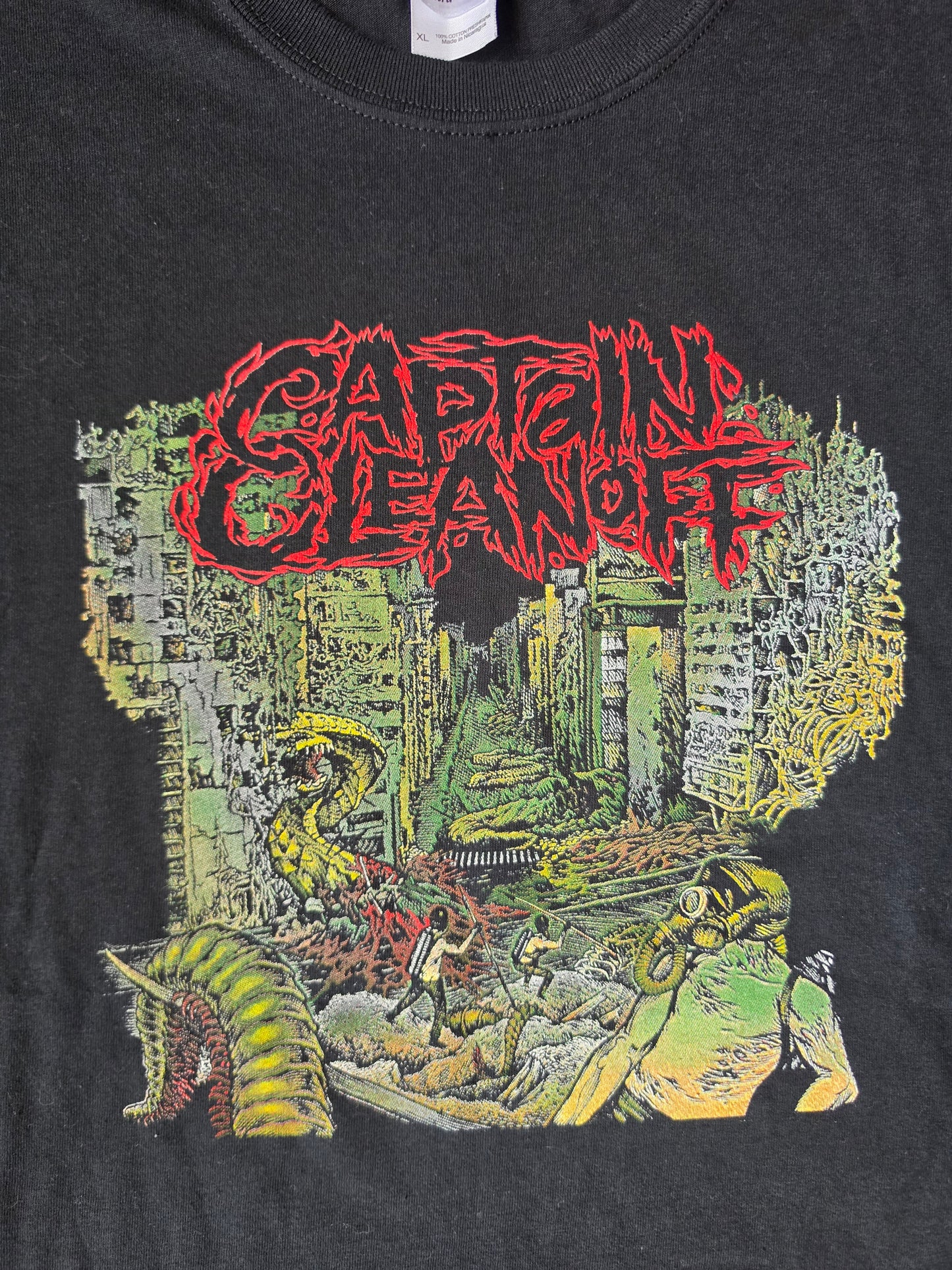 Captain Cleanoff Band Tee (XL)