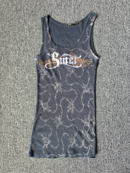 Sinner Y2K Style Womens Top (M)