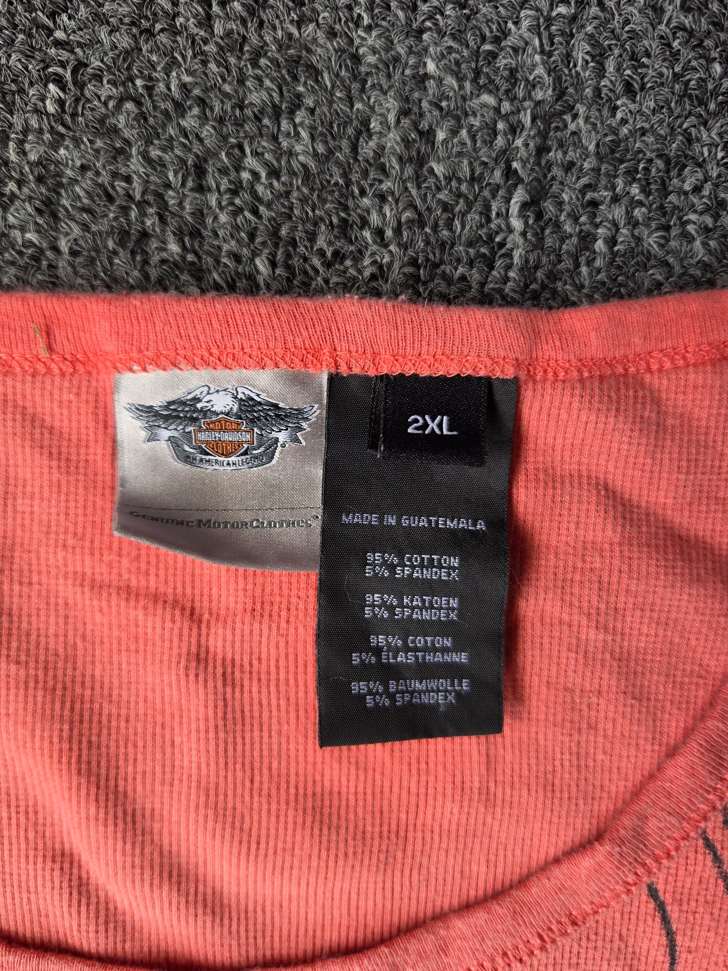 Harley Davidson Womens Pink Top  (2XL)