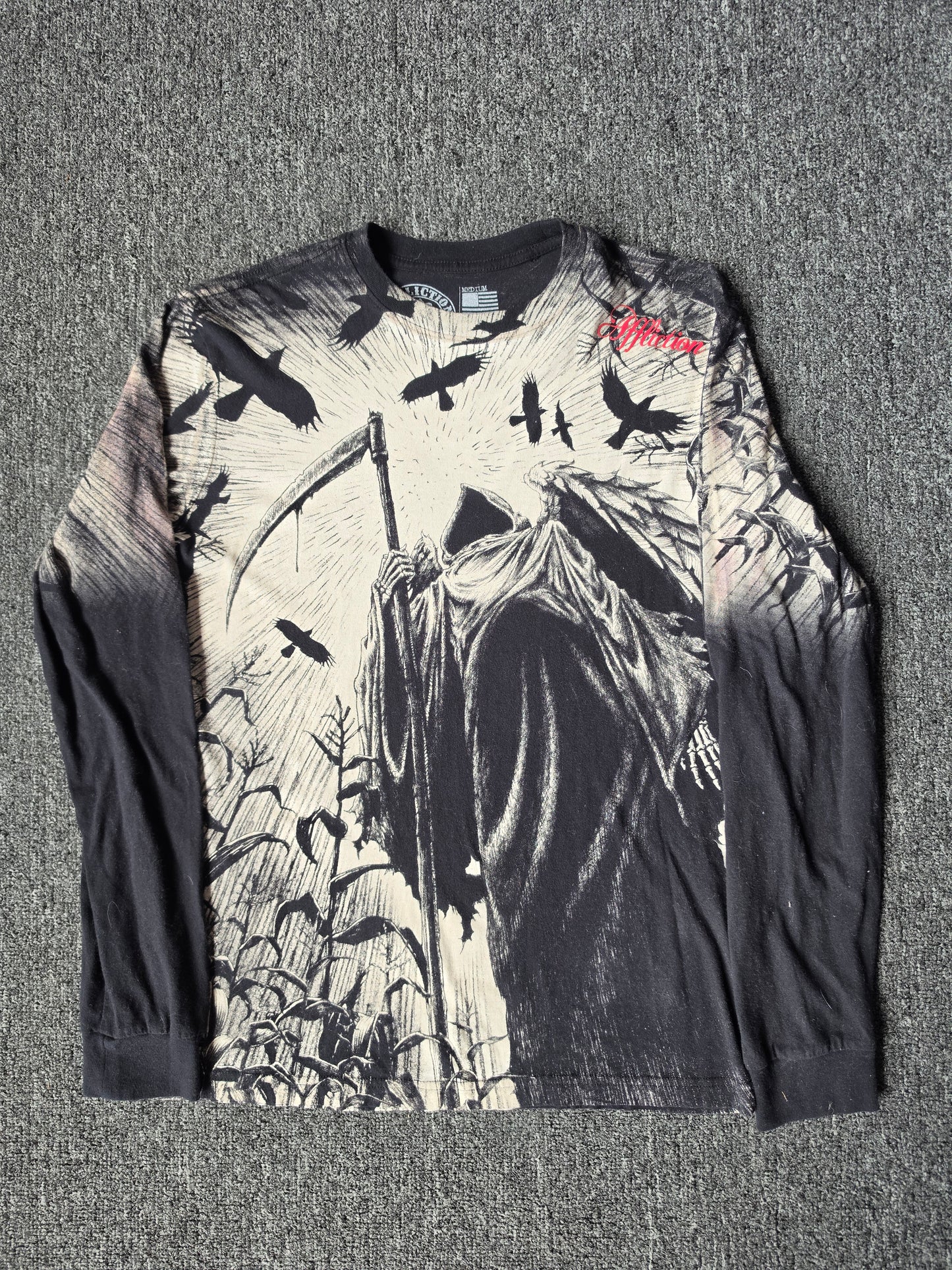 Affliction Grim Reaper Long Sleeve (M)
