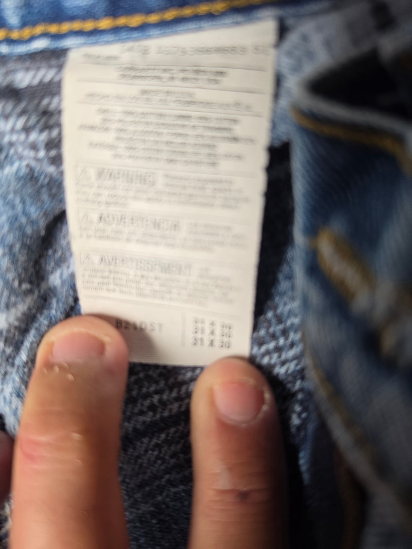 Carhartt Insulated Denim Jeans (31/30)