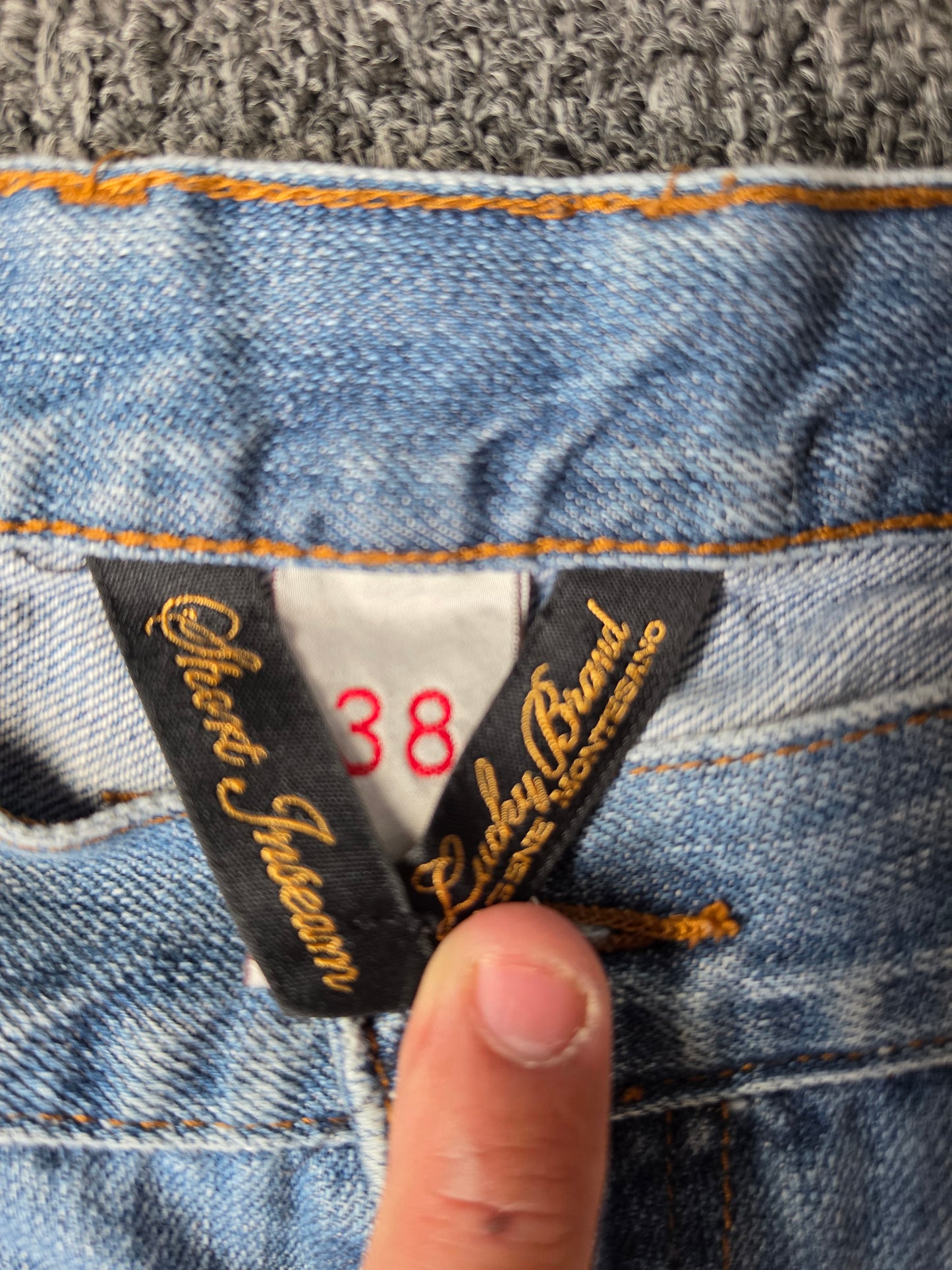 Lucky Brand Baggy Denim Pants (38)