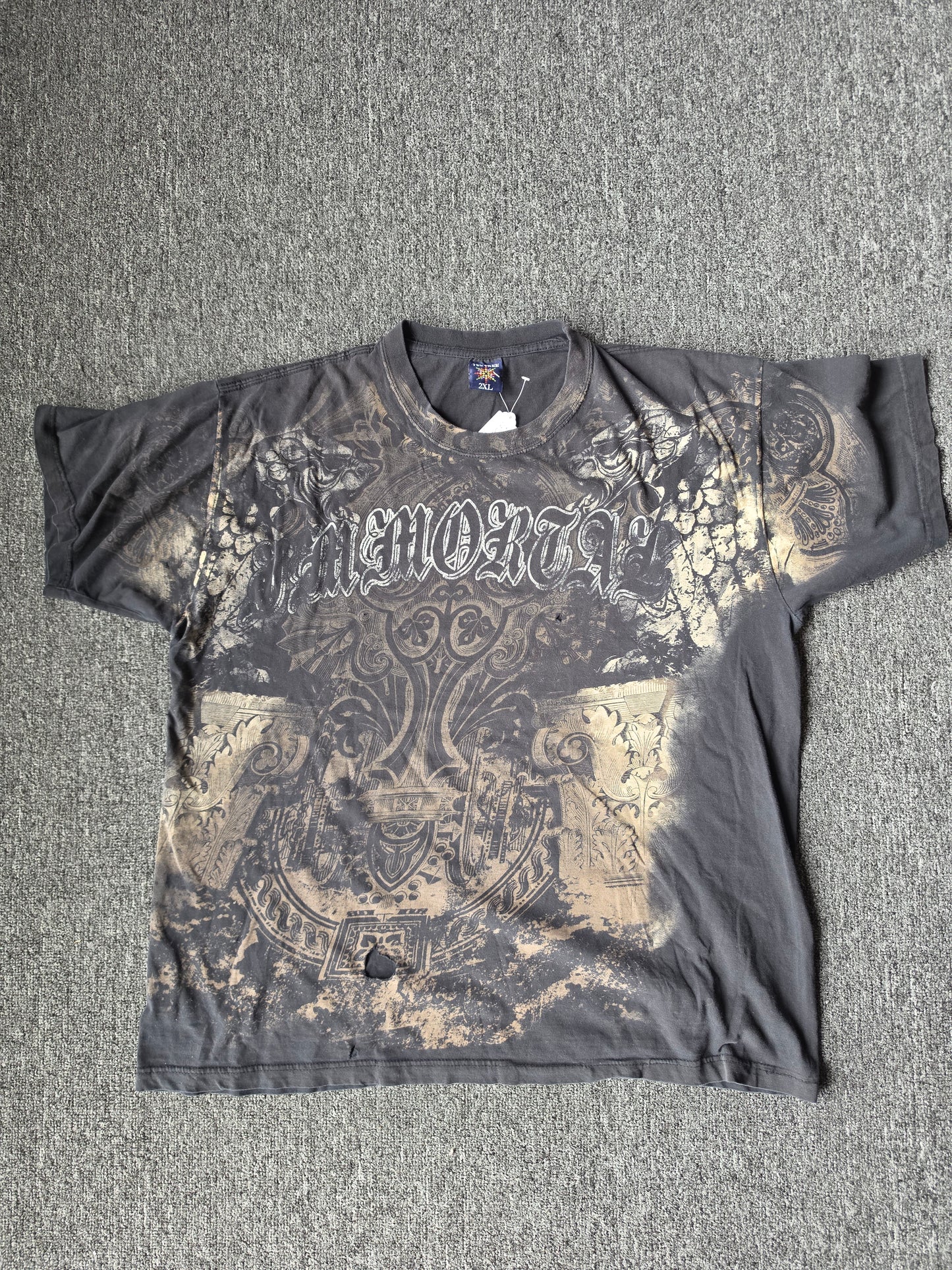 Immortal Y2K Black Tee (2XL)