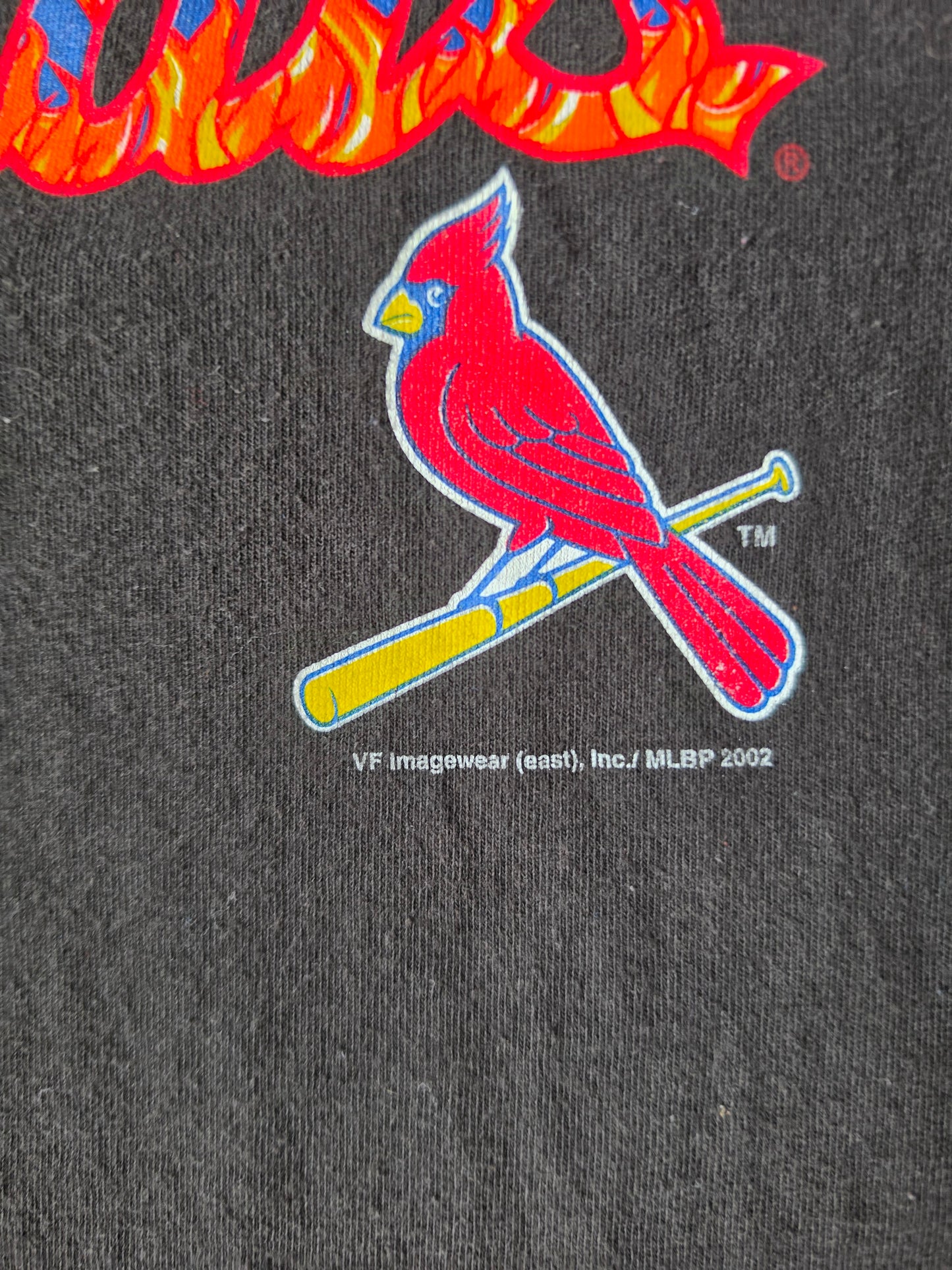 2002 St. Louis Cardinals Fire MLB Tee (XL)