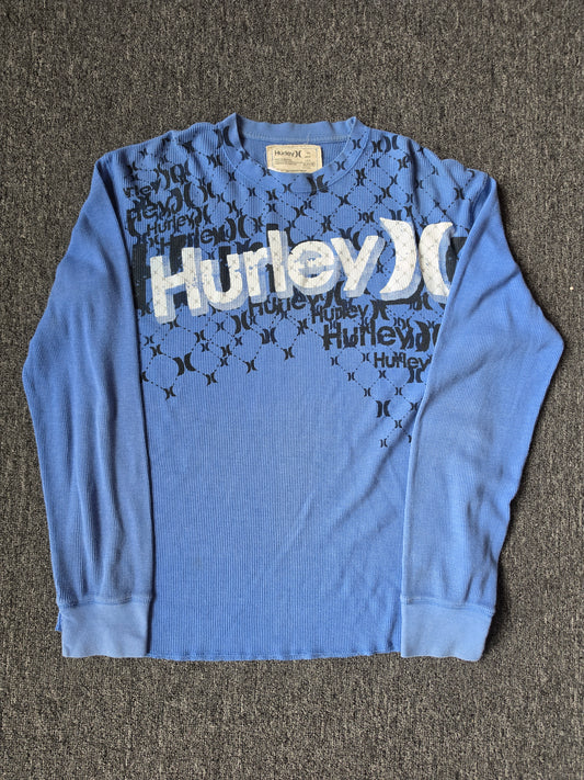 Hurley Surf Long Sleeve Blue Thermal (XL)