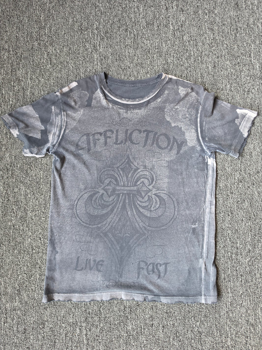 Affliction Live Fast Fader Tee (S)