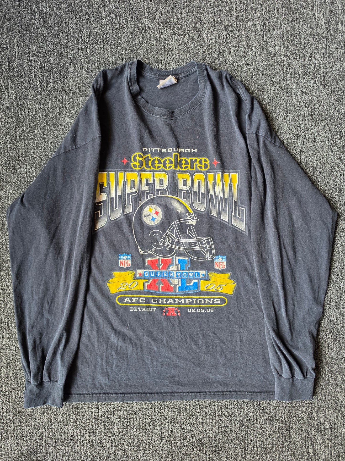 Pittsburgh Steelers 2006 AFC Champions Long Sleeve (XL)