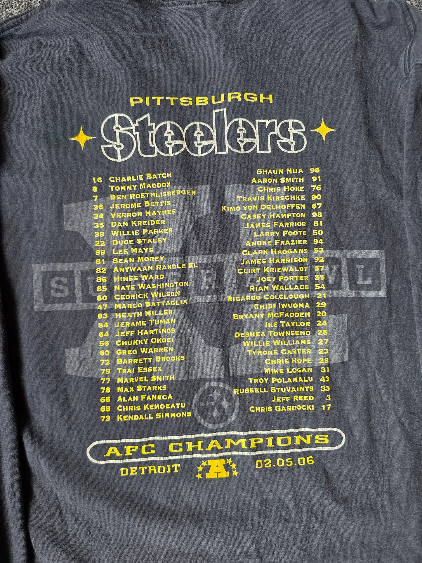 Pittsburgh Steelers 2006 AFC Champions Long Sleeve (XL)
