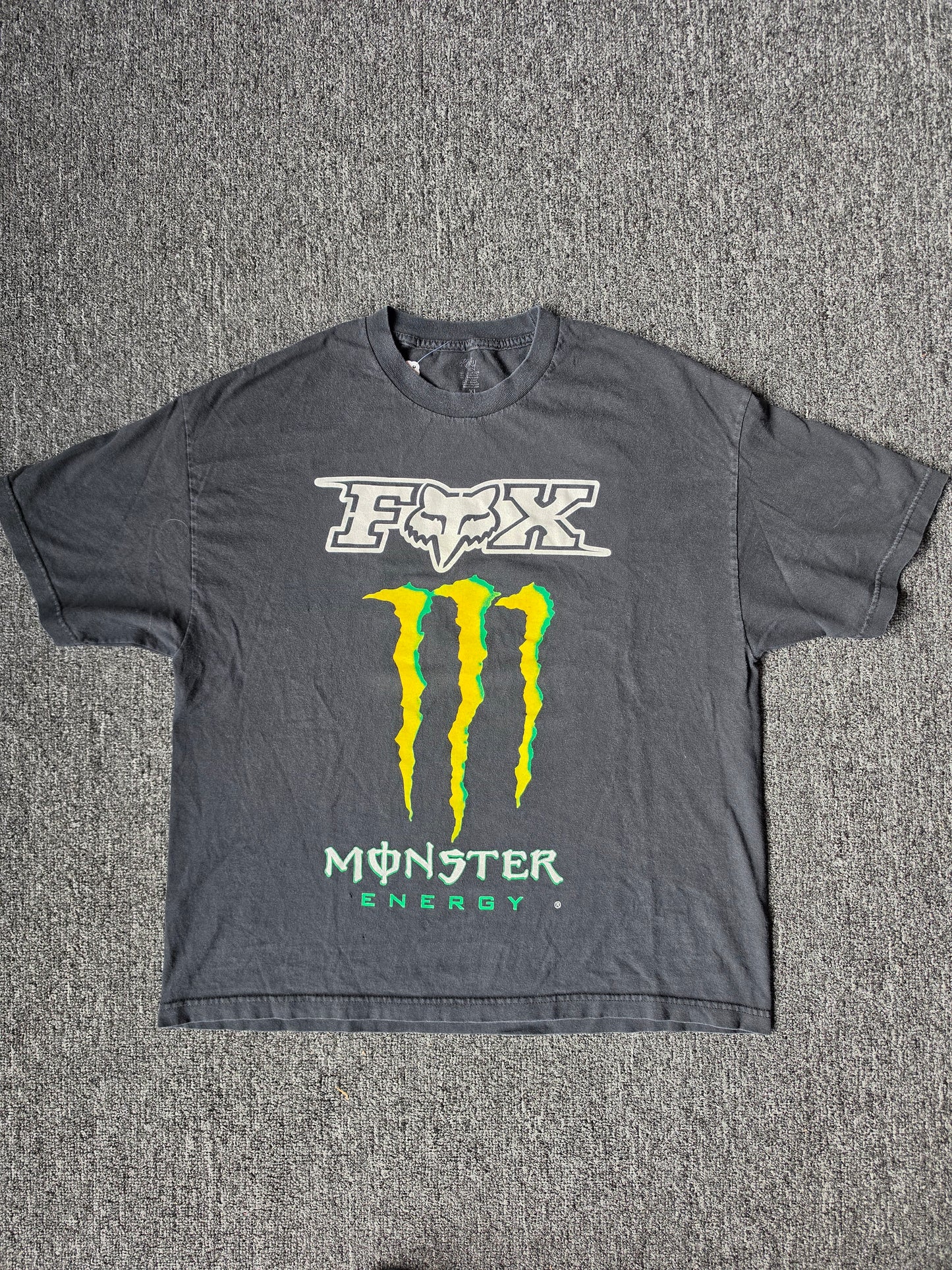 Monster Energy Fox Racing Black Tee (XL)