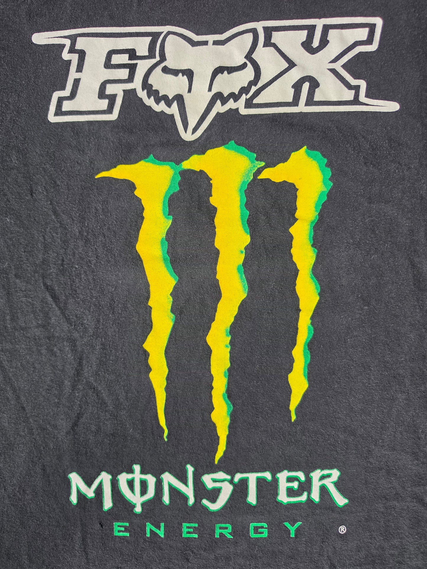 Monster Energy Fox Racing Black Tee (XL)
