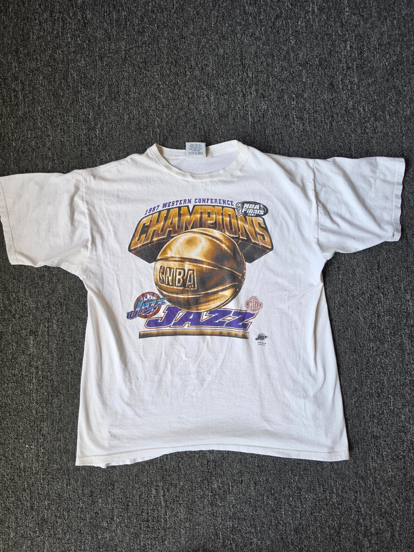 1997 Utah Jazz NBA Western Conference Champs (XL)