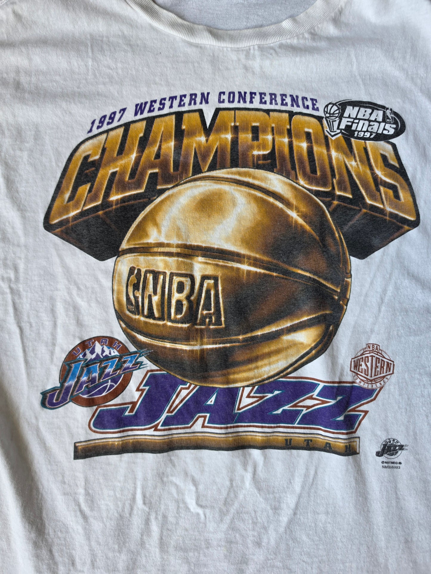 1997 Utah Jazz NBA Western Conference Champs (XL)