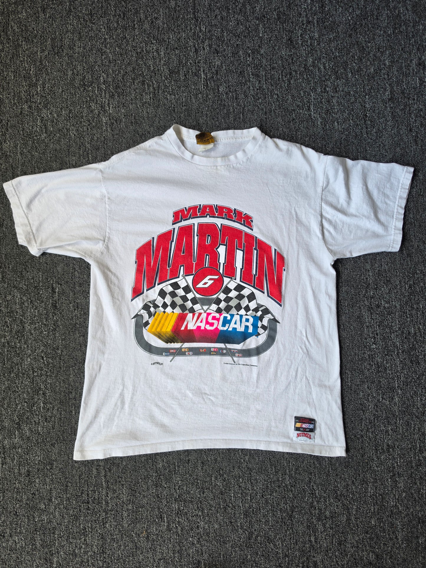 Mark Martin Nascar Racing Nutmeg Tee (L)