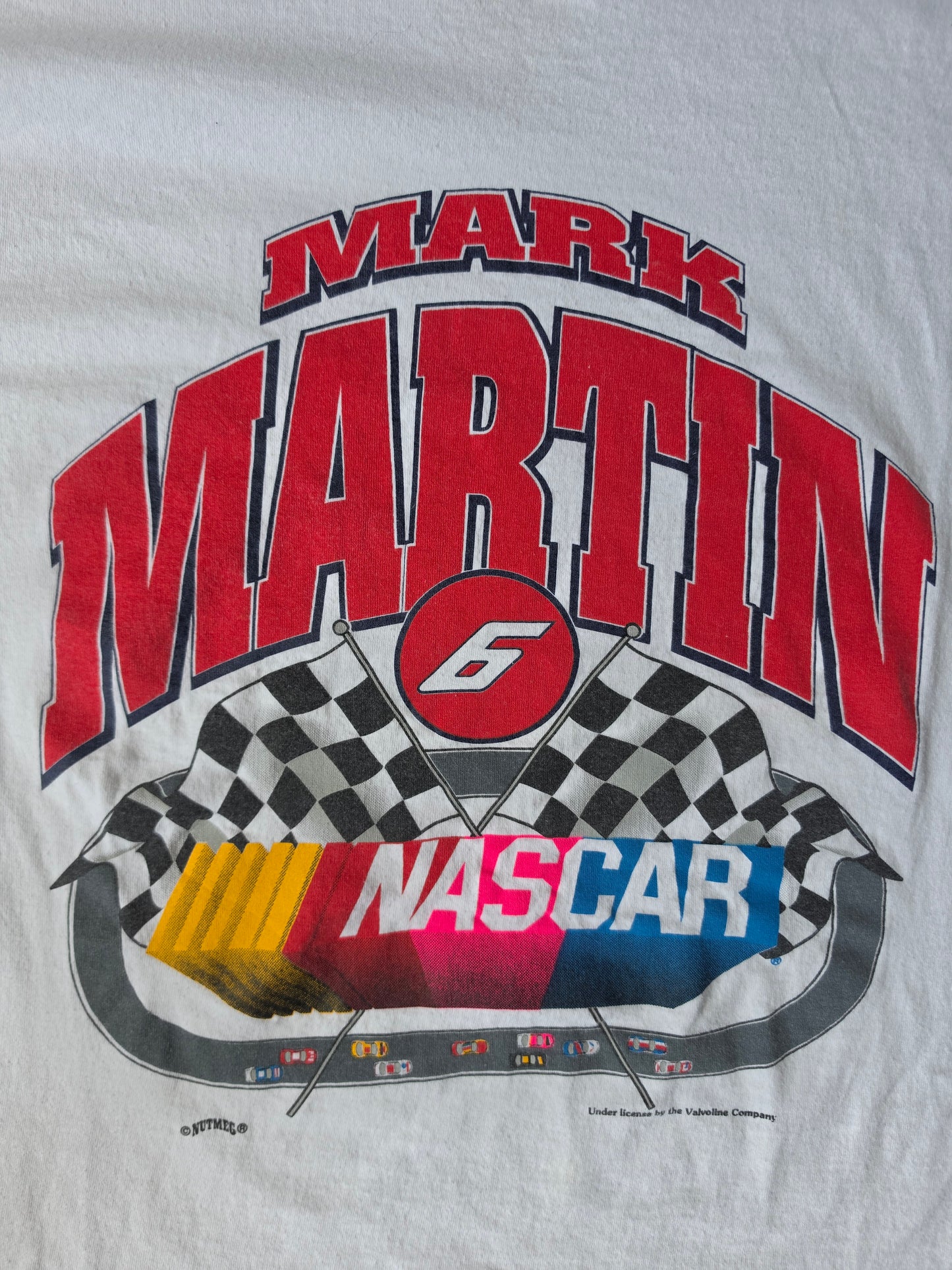 Mark Martin Nascar Racing Nutmeg Tee (L)