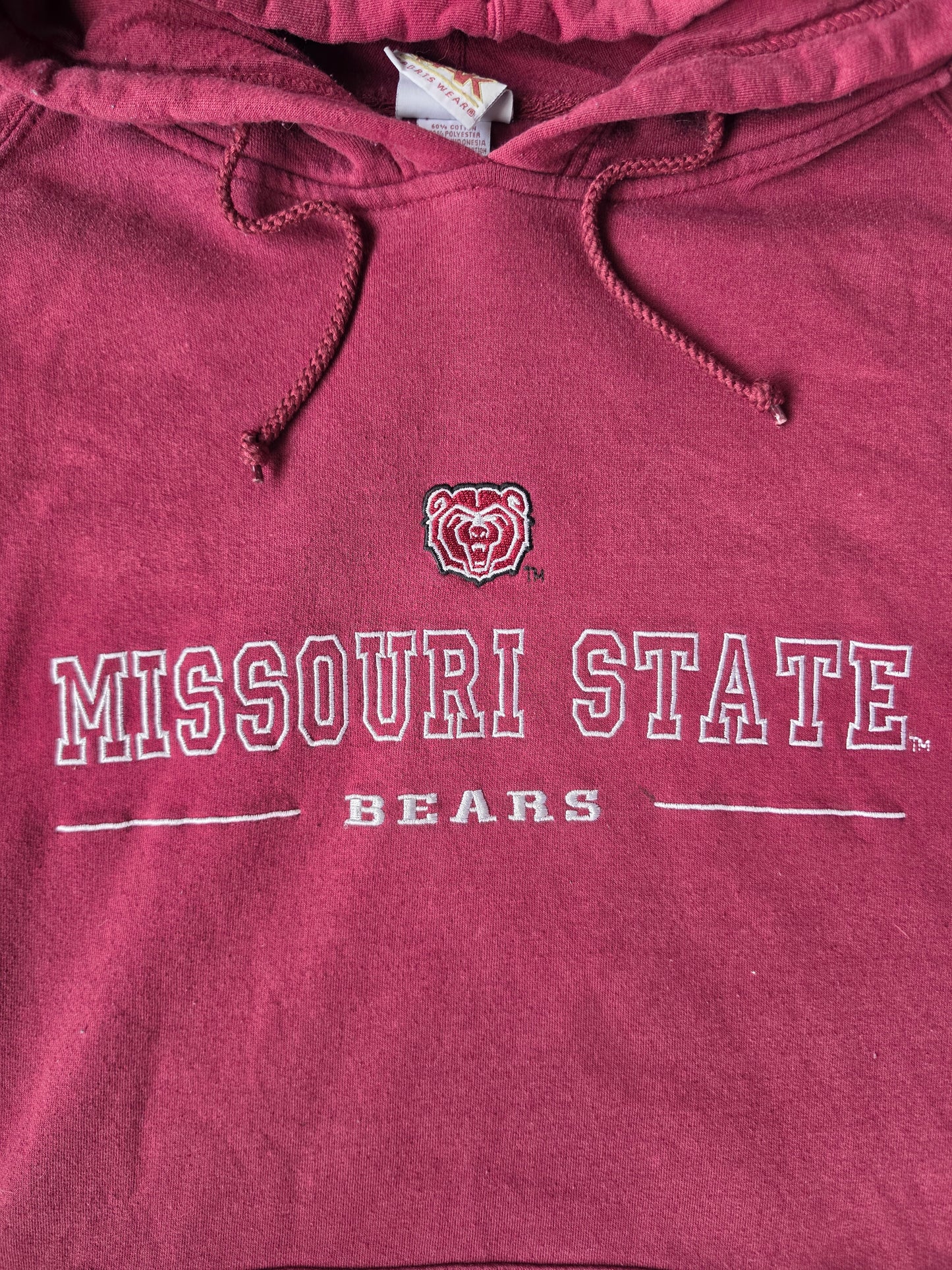 Missouri St Bears Embroidered Hoody (2XL)
