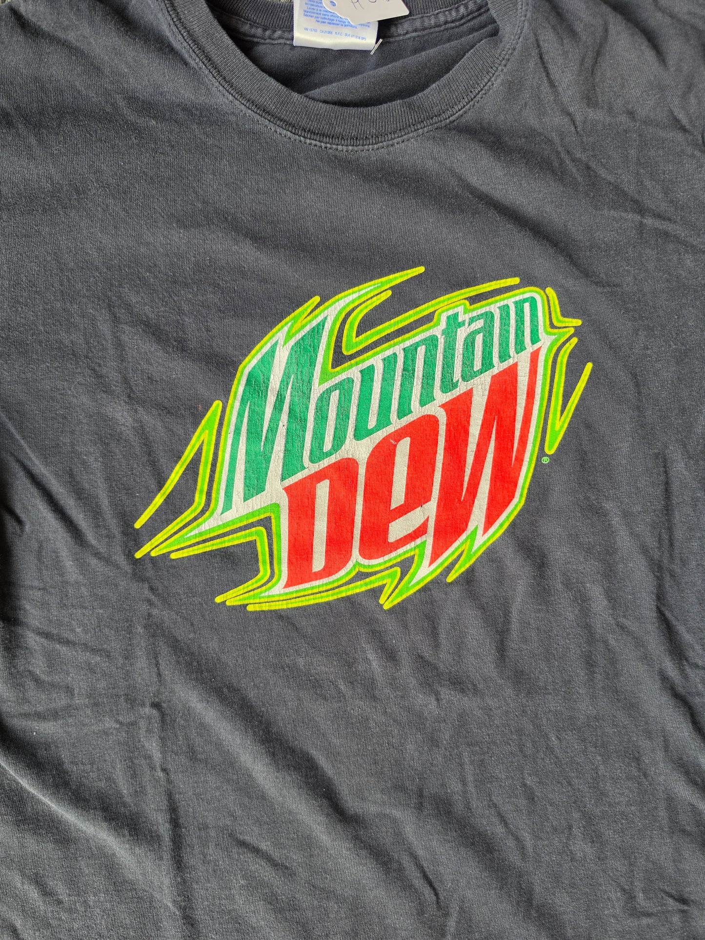Mountain Dew Black Tee (S)