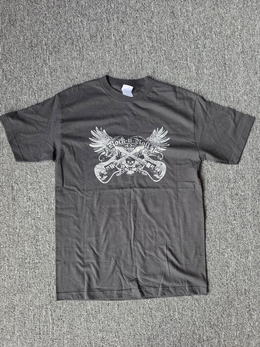 Sex, Booze & Rock N Roll Y2k Black Tee (M)